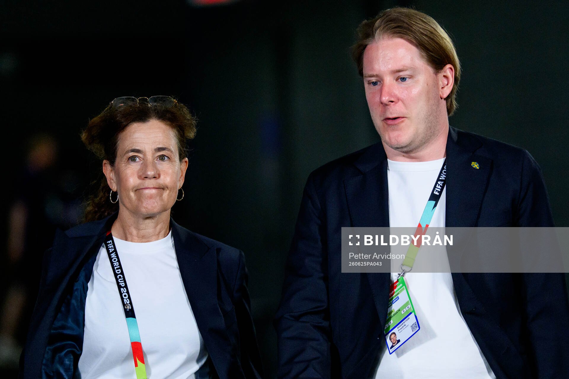 Petra Thorén, press officer of the Swedish national