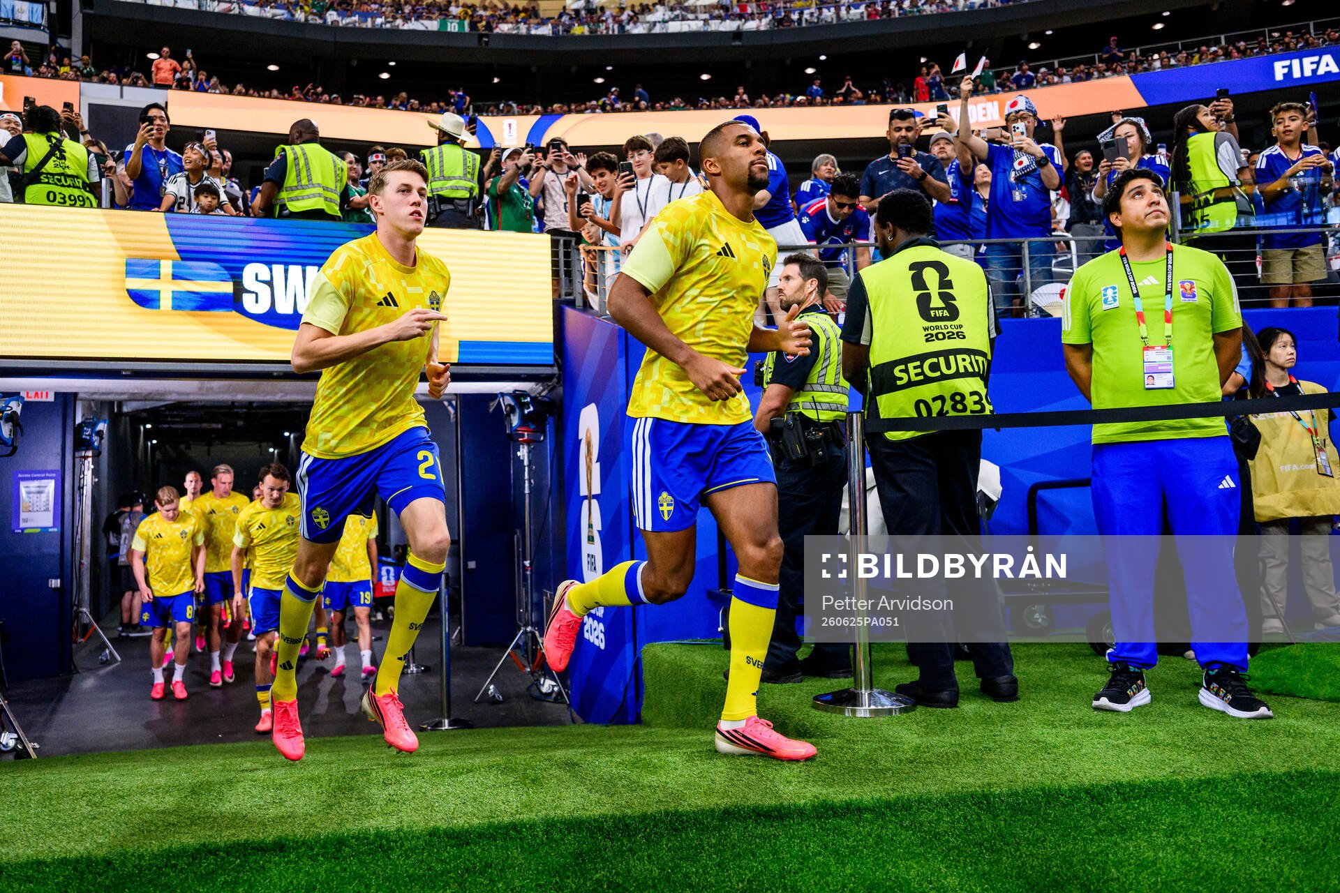 Alexander Bernhardsson and Isak Hien of Sweden