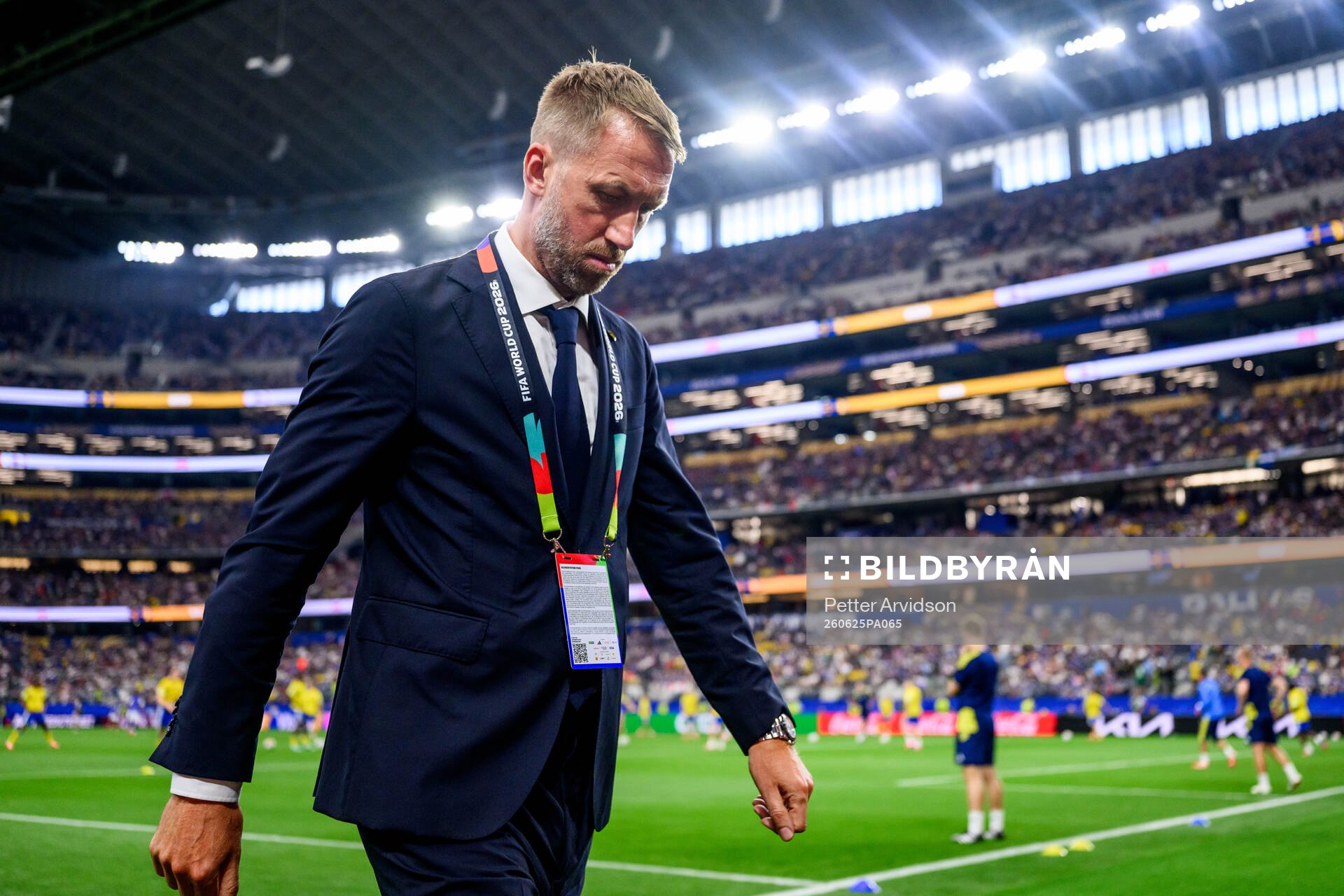 Head coach Graham Potter of Sweden