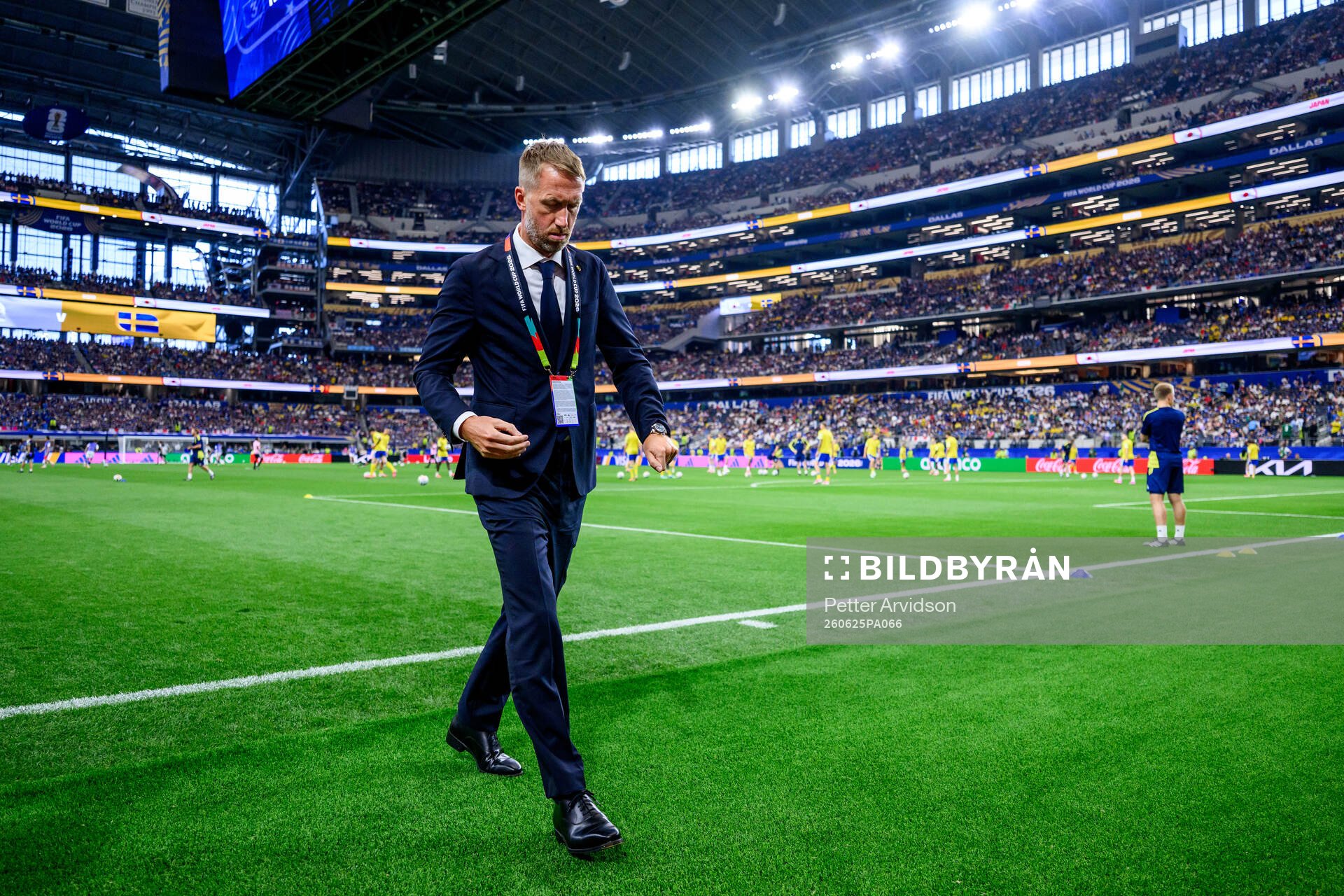 Head coach Graham Potter of Sweden