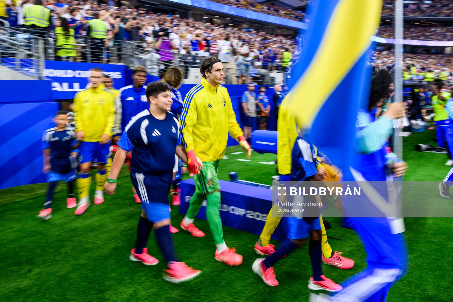 Goalkeeper Jacob Widell Zetterström of Sweden