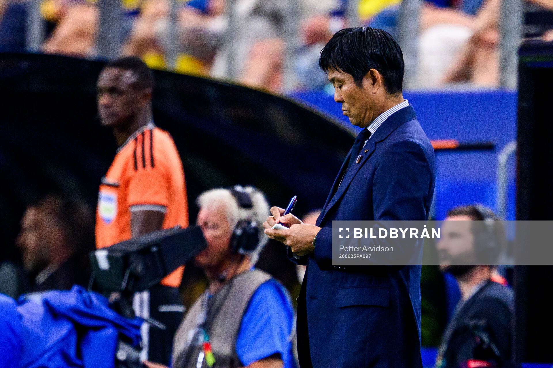 Head coach Hajime Moriyasu of Japan