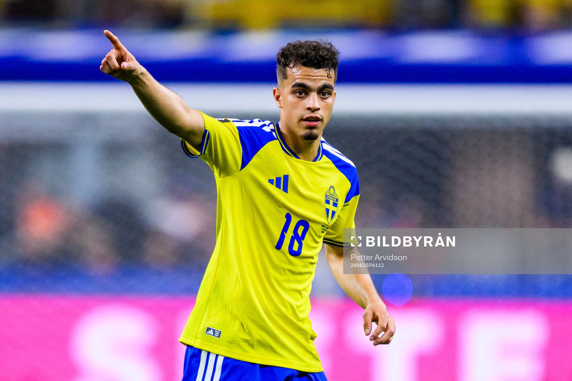 Yasin Ayari of Sweden