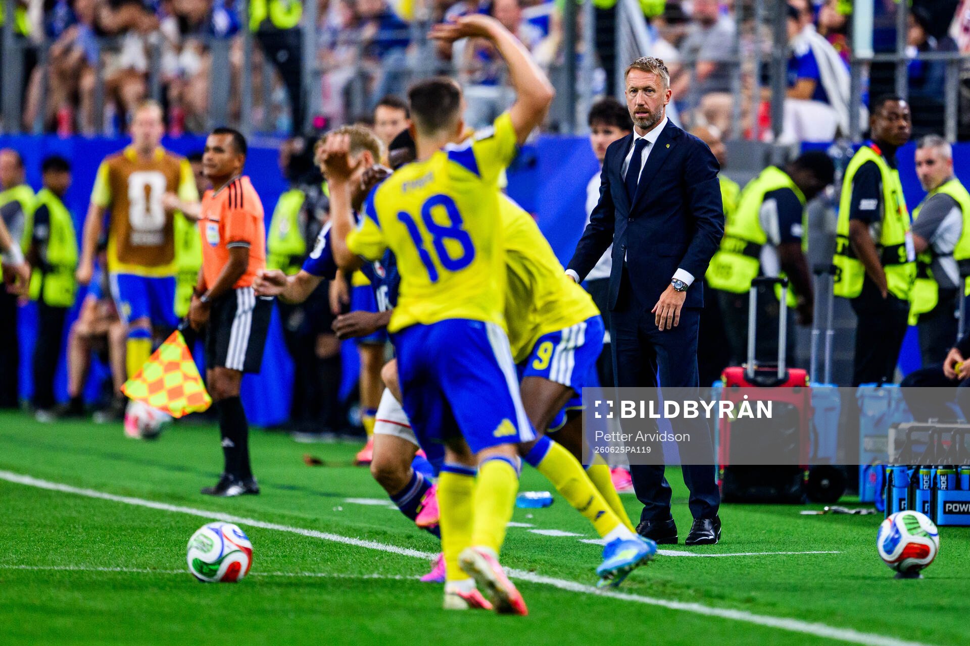 Head coach Graham Potter of Sweden