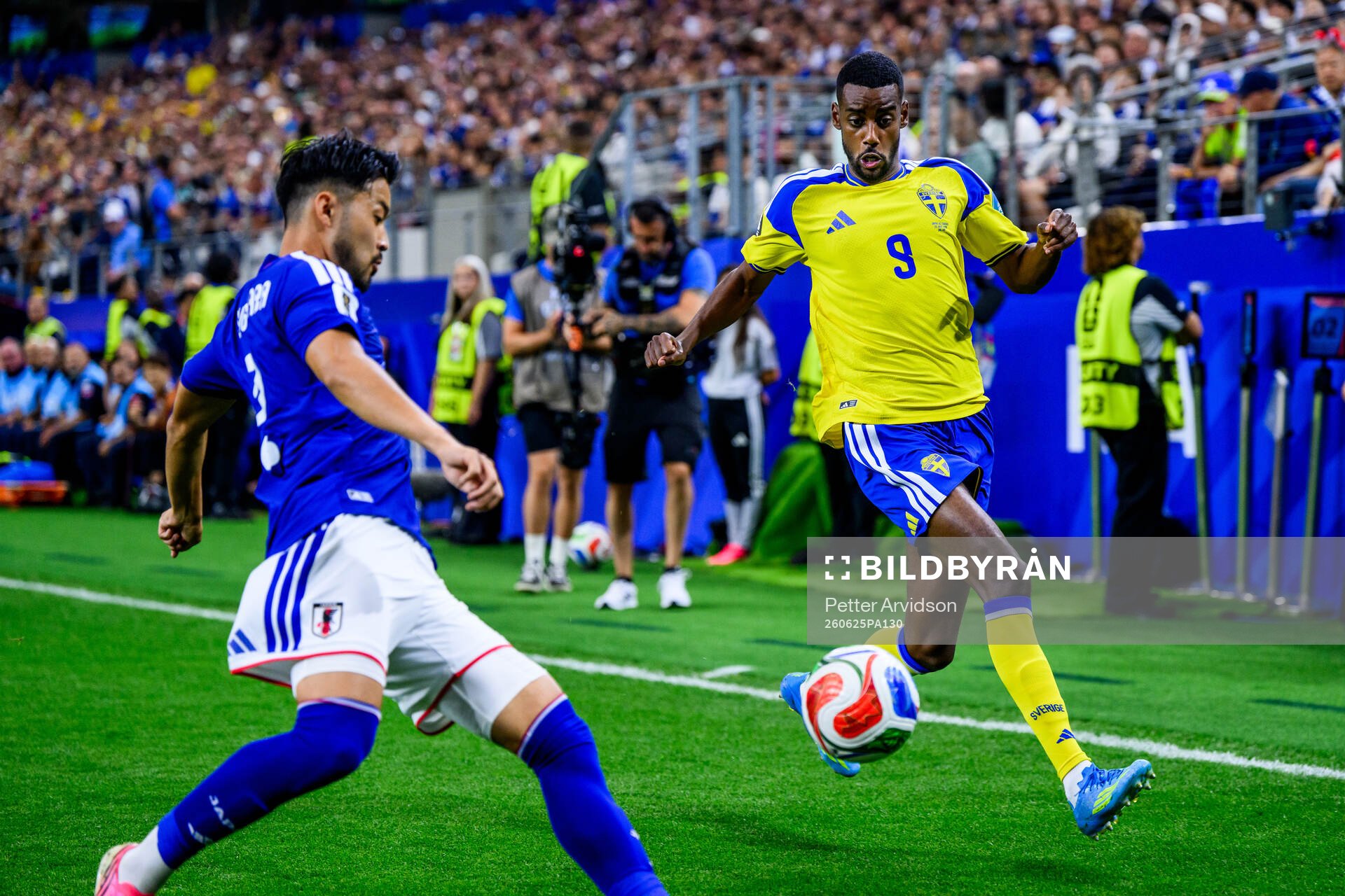 Alexander Isak of Sweden