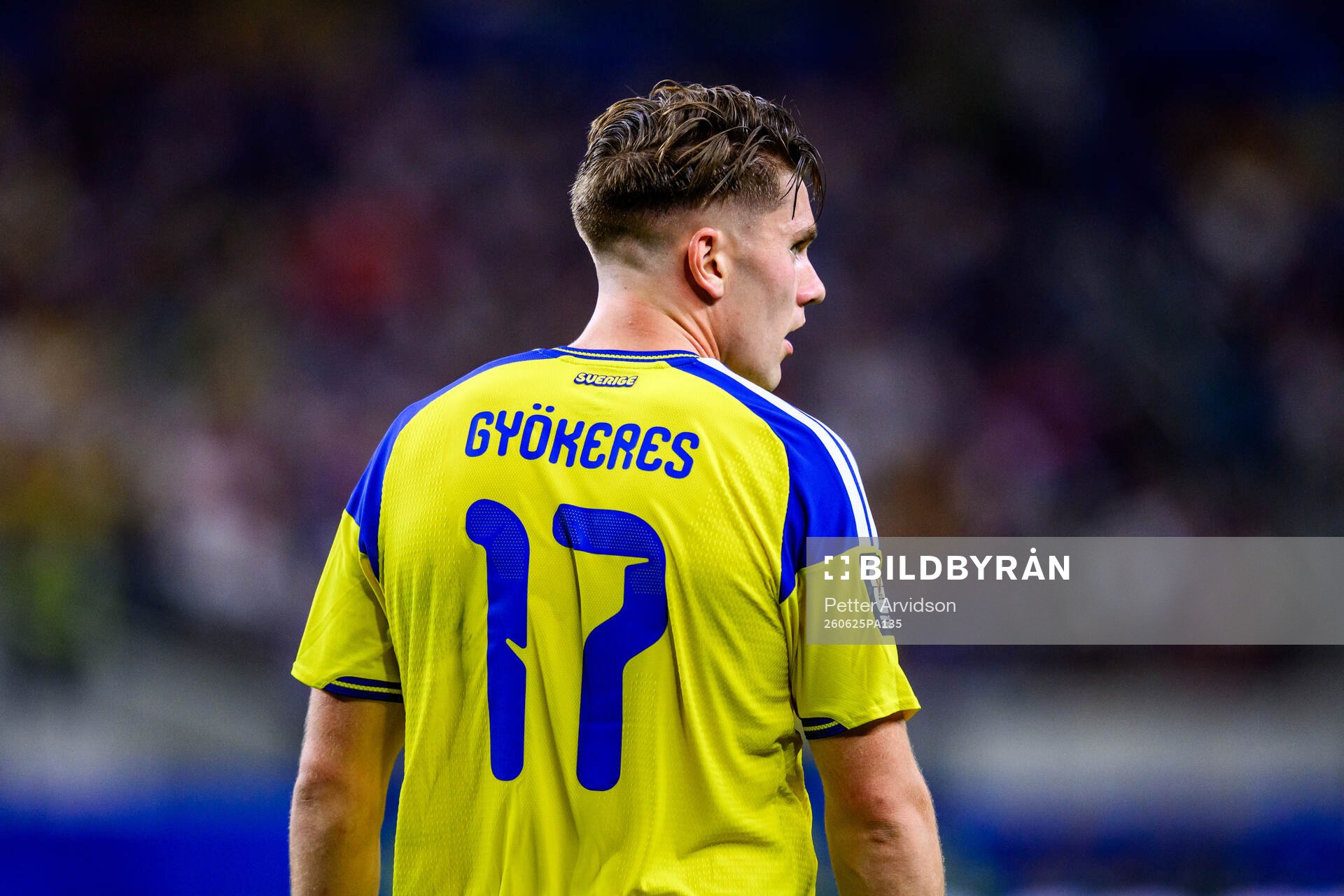 Viktor Gyökeres of Sweden