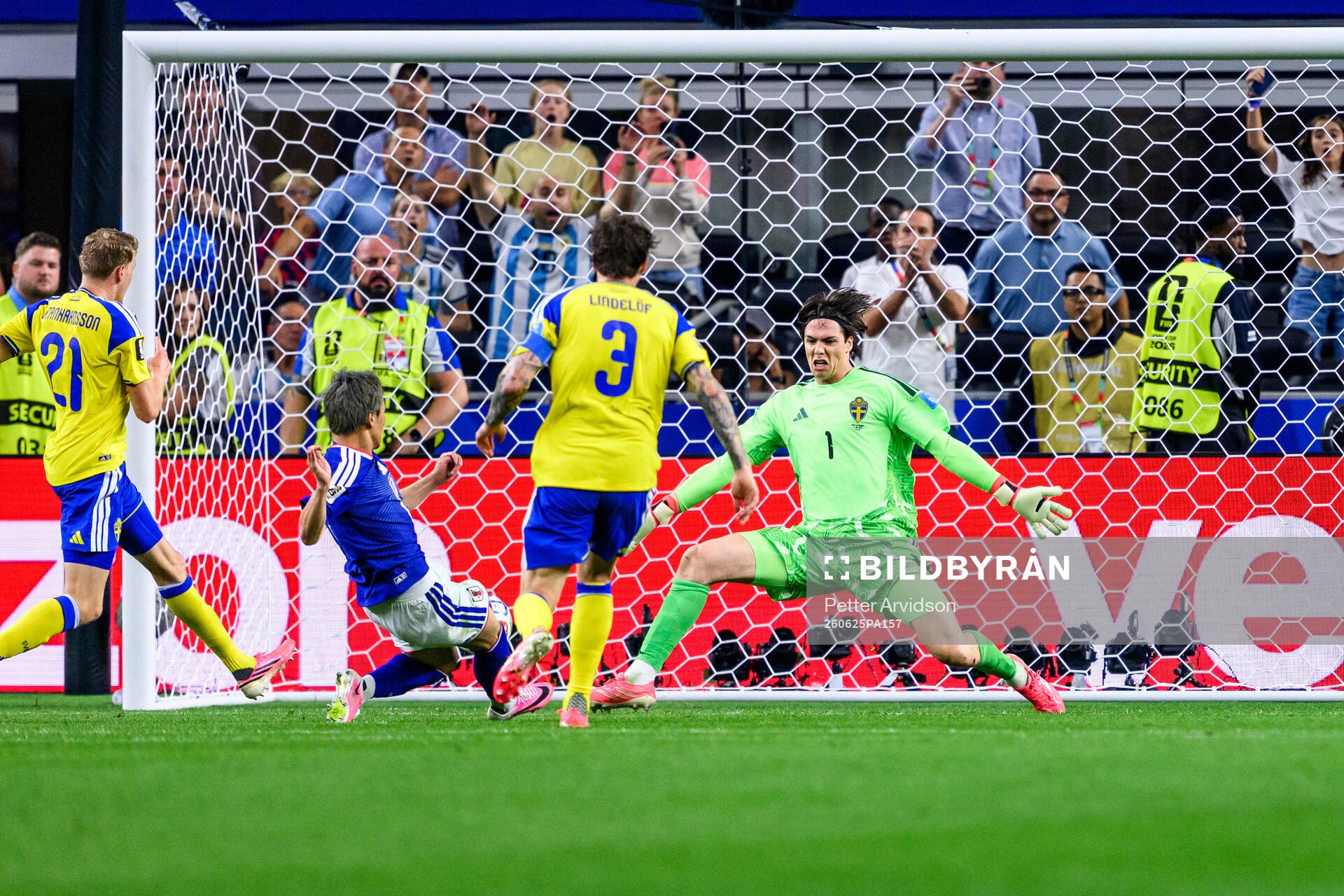 Daizen Maeda of Japan scores 1-0
