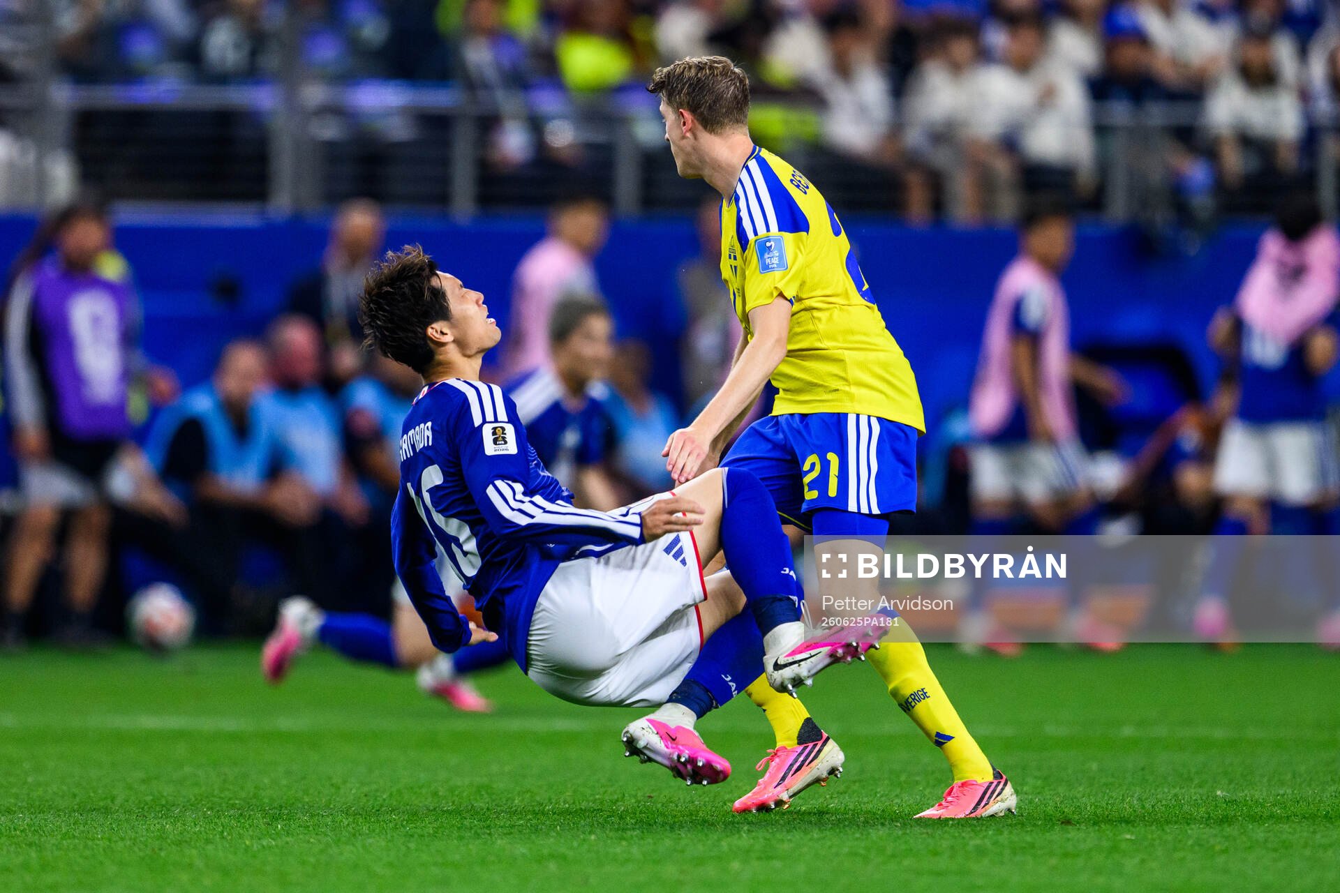Daichi Kamada of Japan and Alexander Bernhardsson of Sweden
