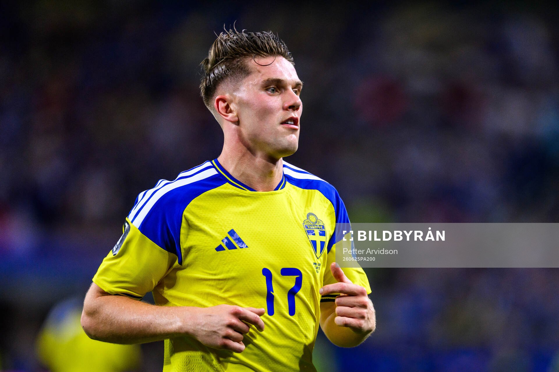 Viktor Gyökeres of Sweden