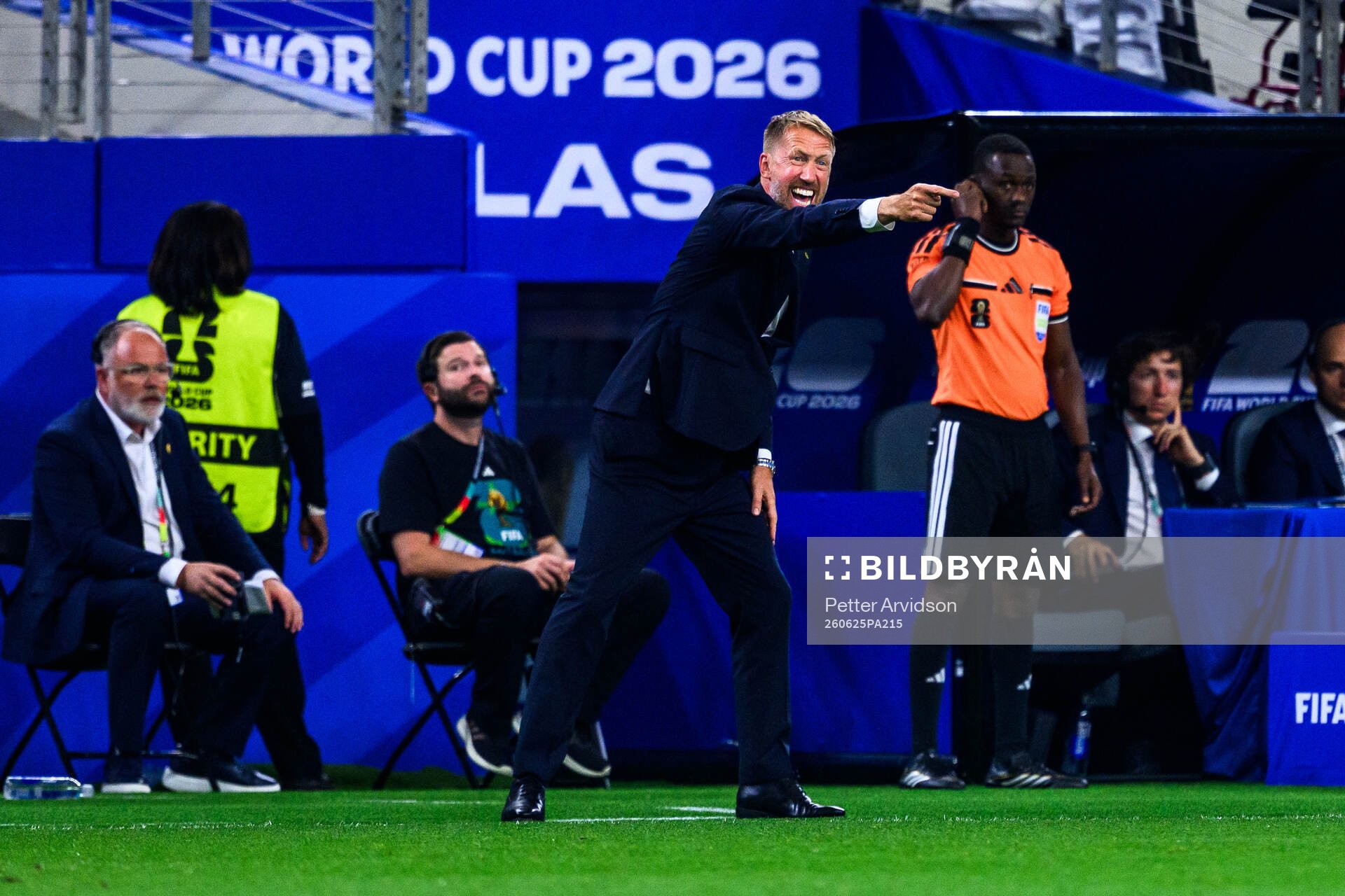 Head coach Graham Potter of Sweden
