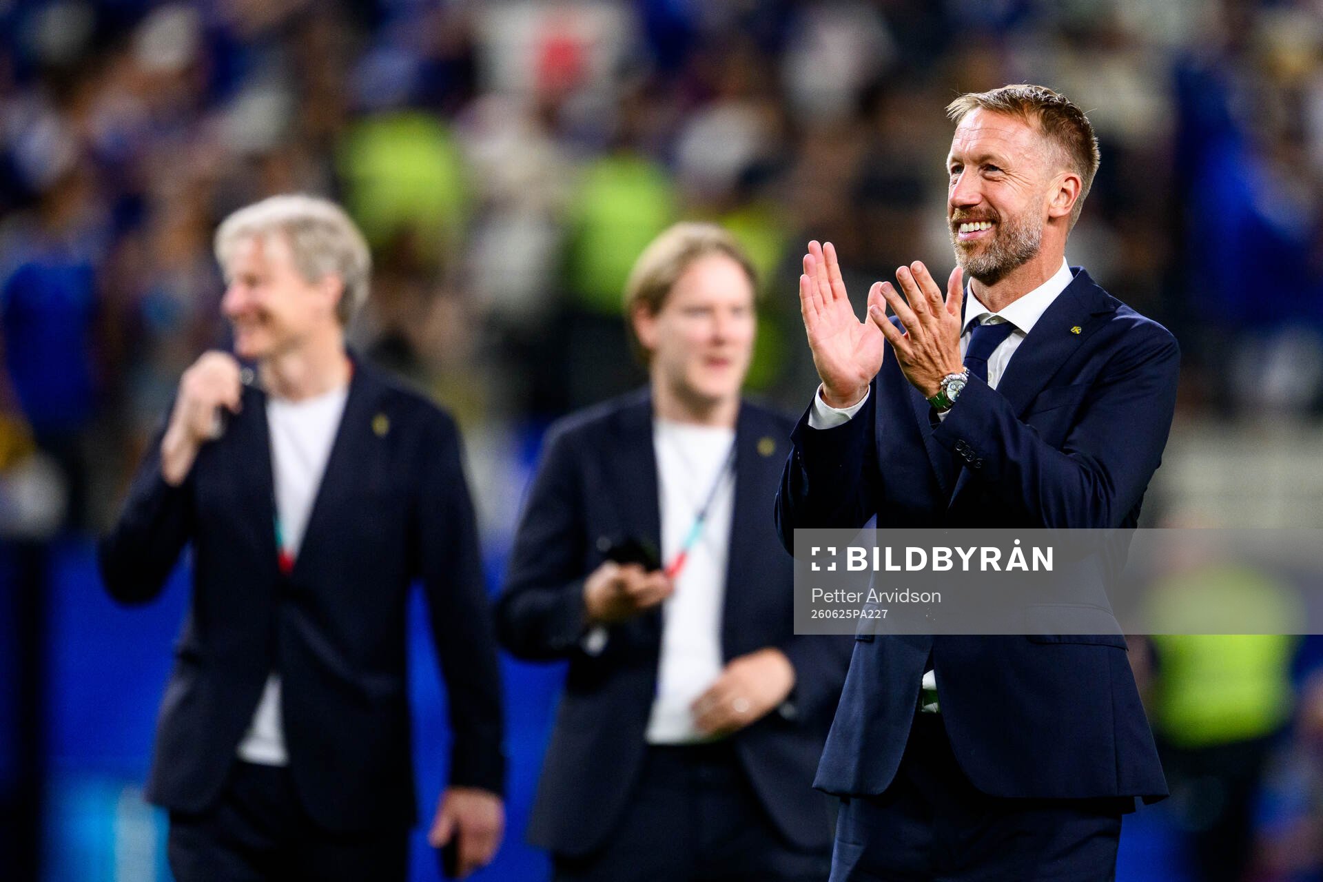 Head coach Graham Potter of Sweden