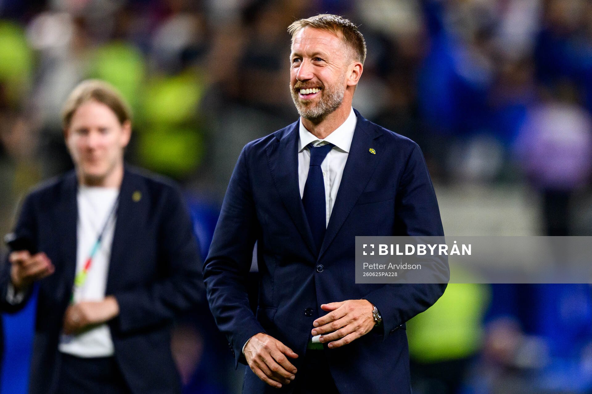 Head coach Graham Potter of Sweden