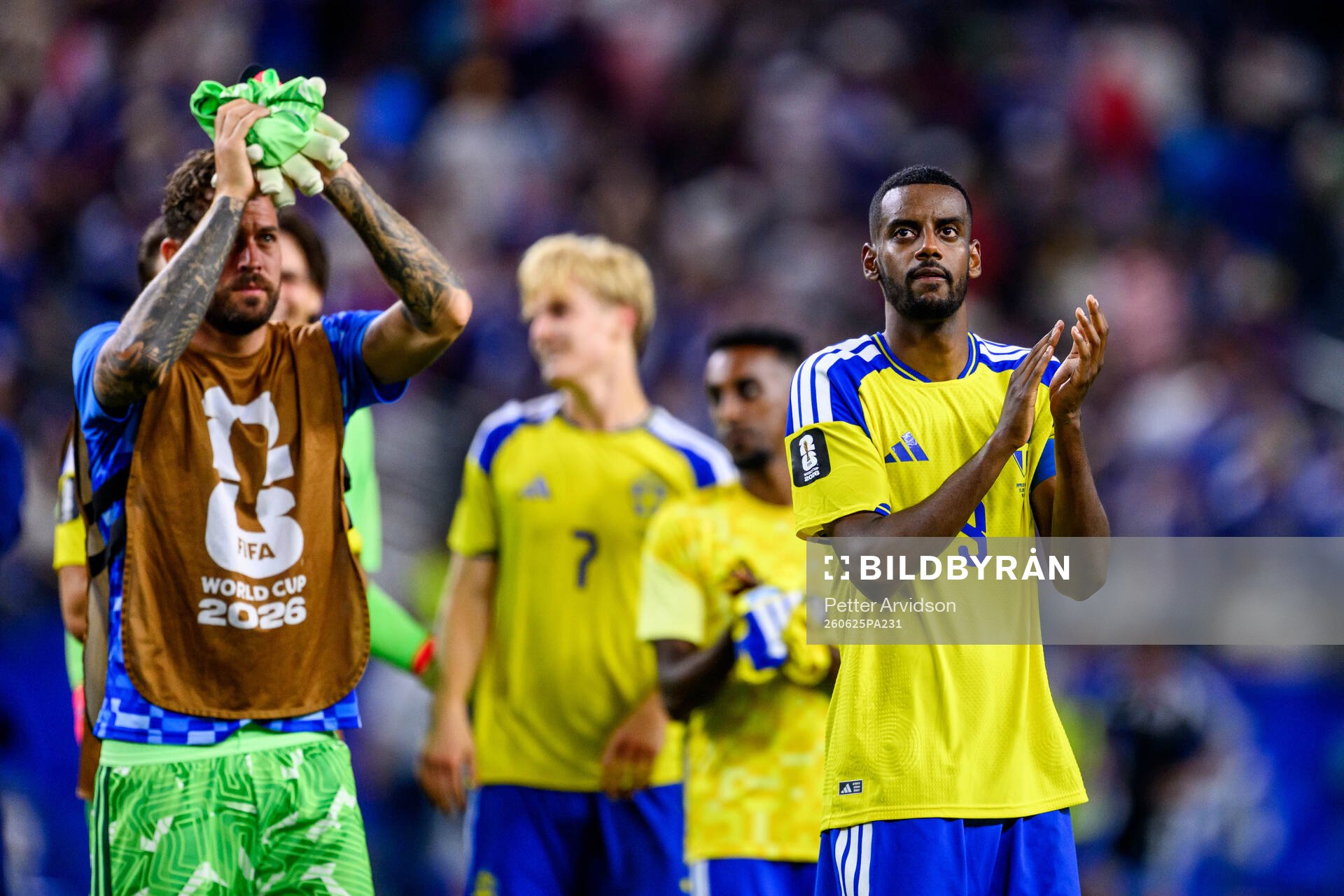 Alexander Isak of Sweden