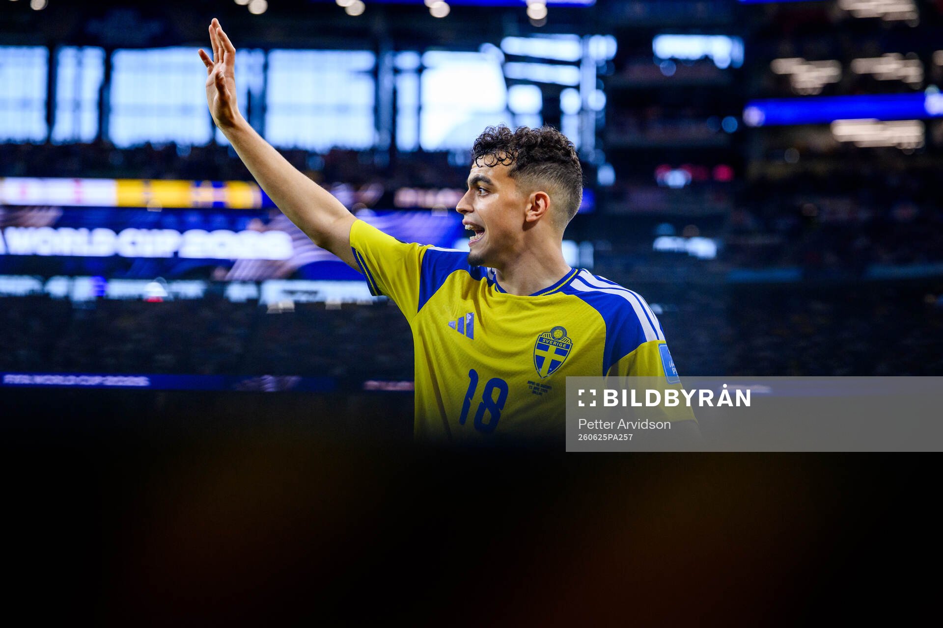 Yasin Ayari of Sweden