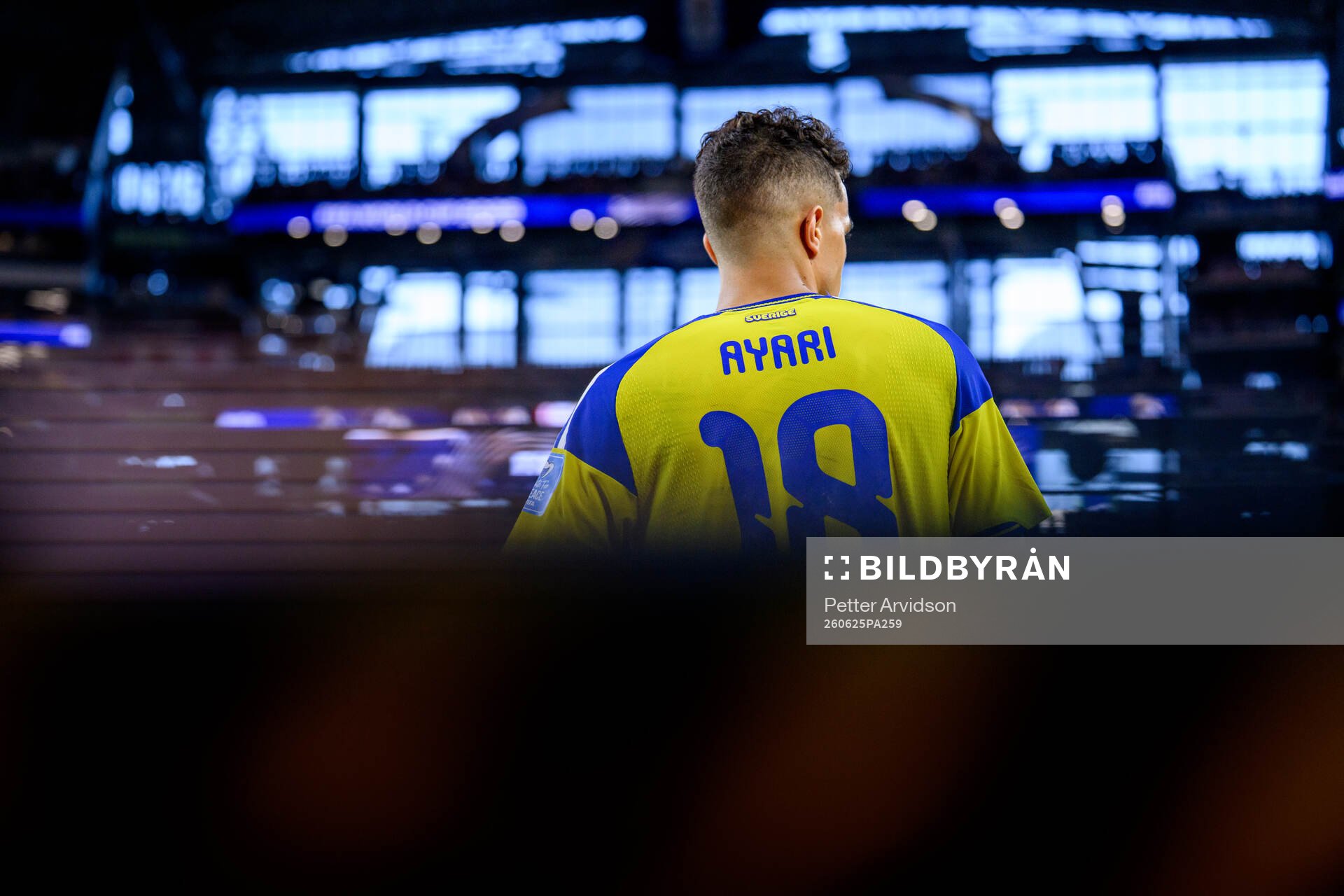 Yasin Ayari of Sweden