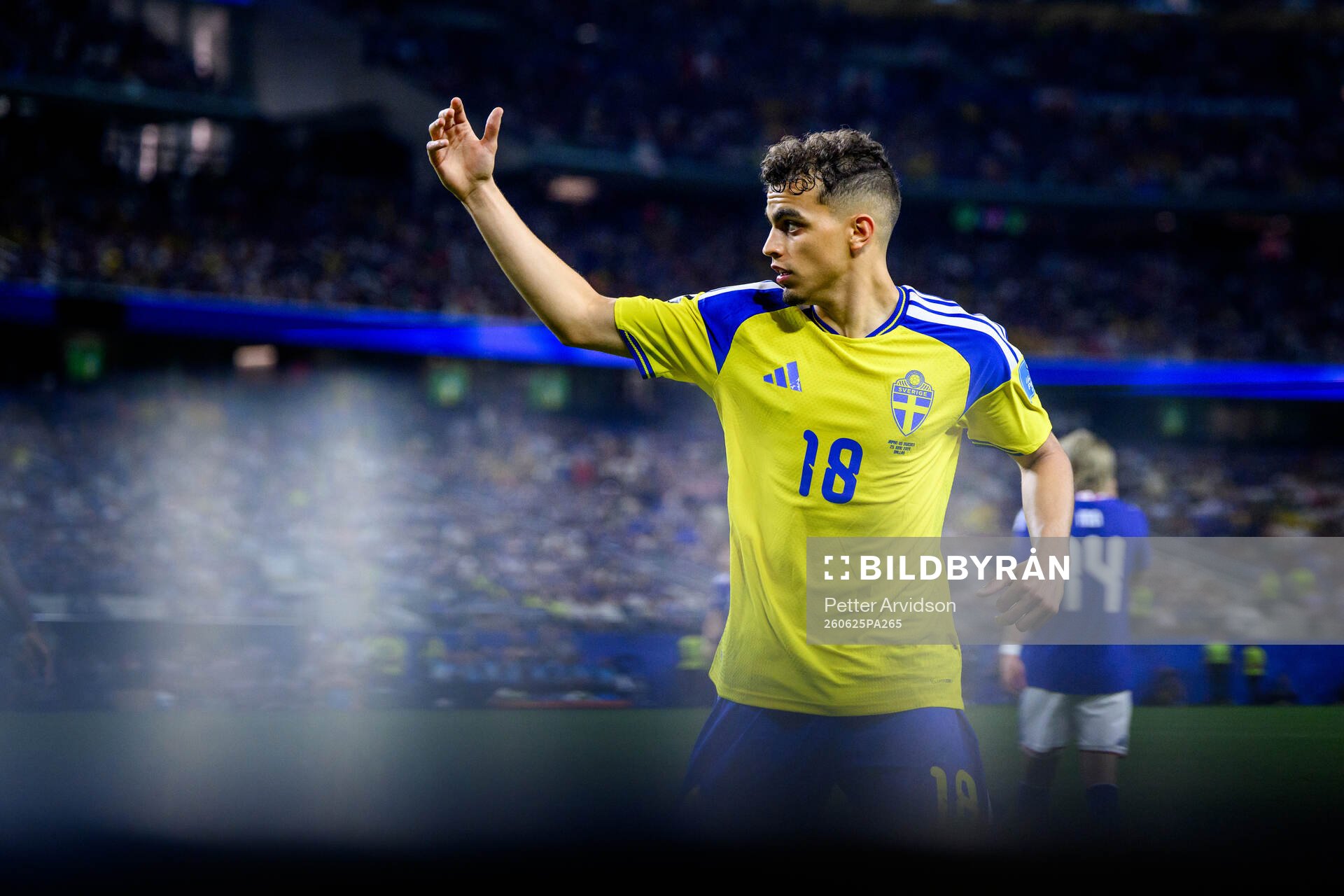 Yasin Ayari of Sweden