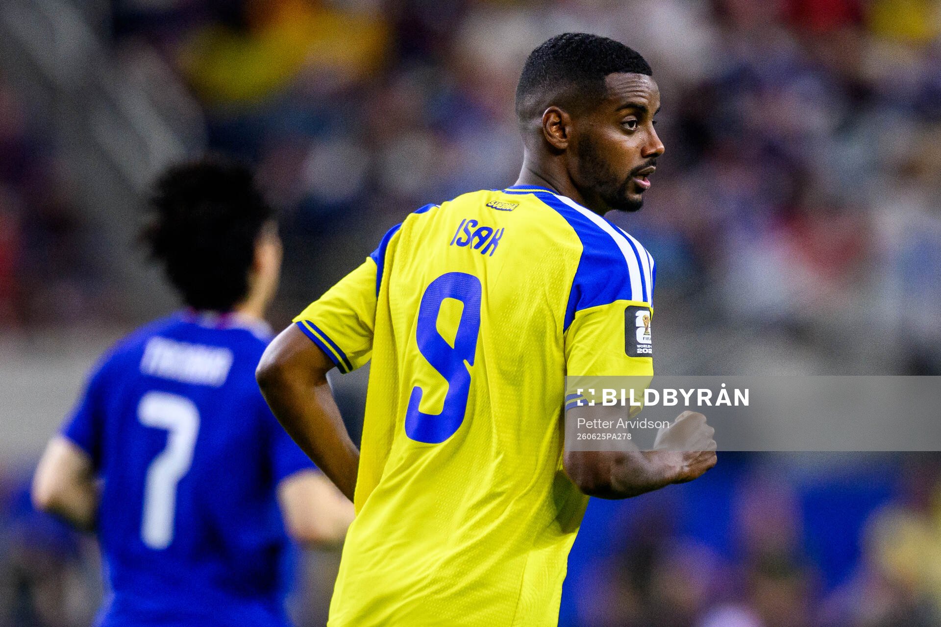 Alexander Isak of Sweden
