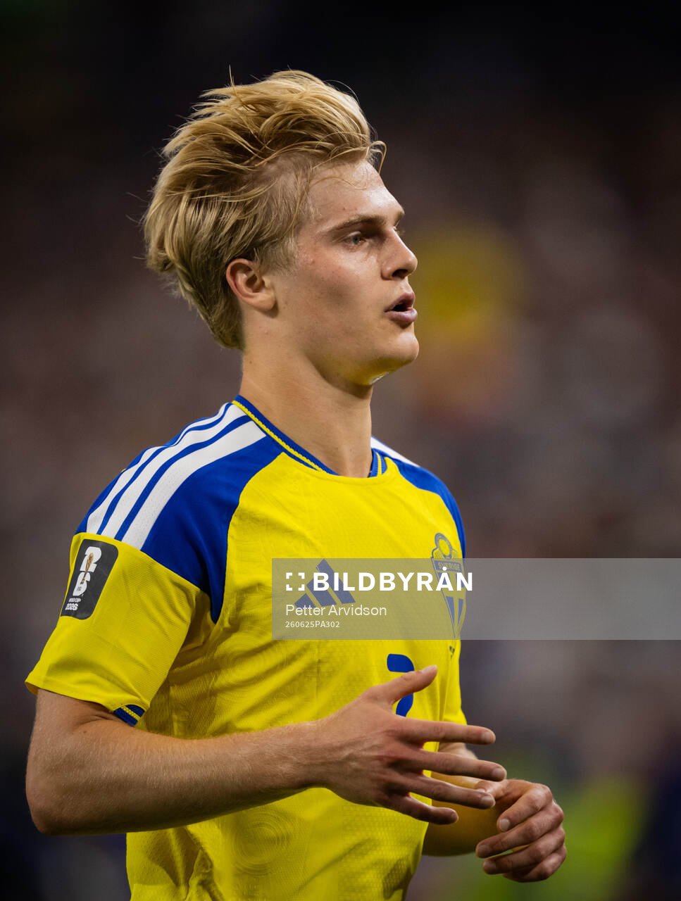 Lucas Bergvall of Sweden