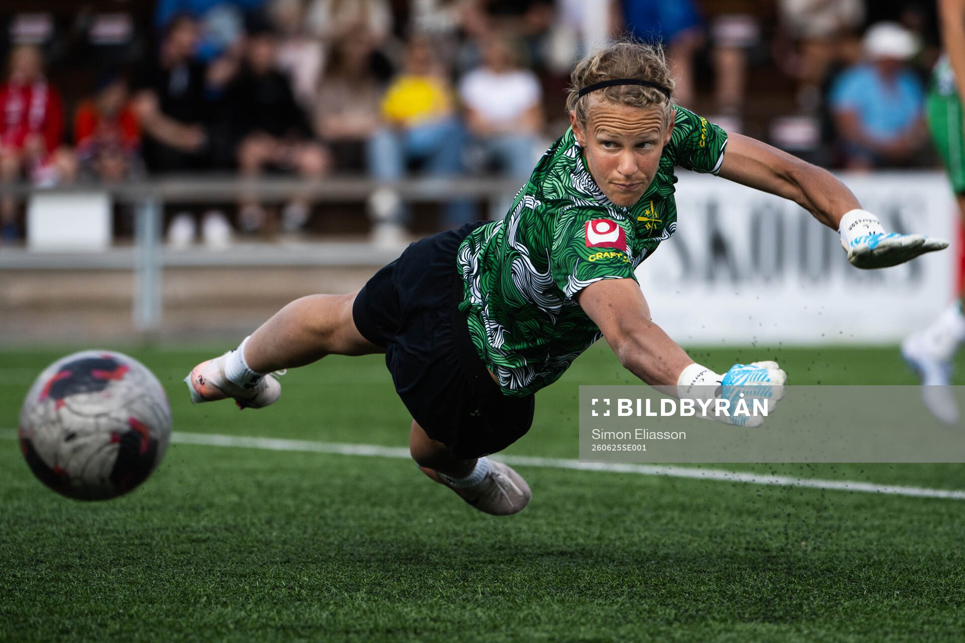 Hammarbys målvakt Cajsa Andersson