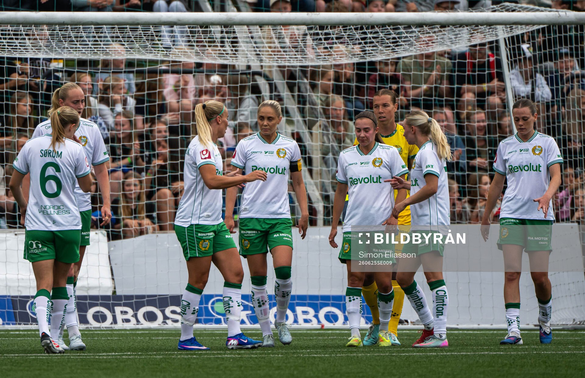 Hammarbys Alice Carlsson deppar