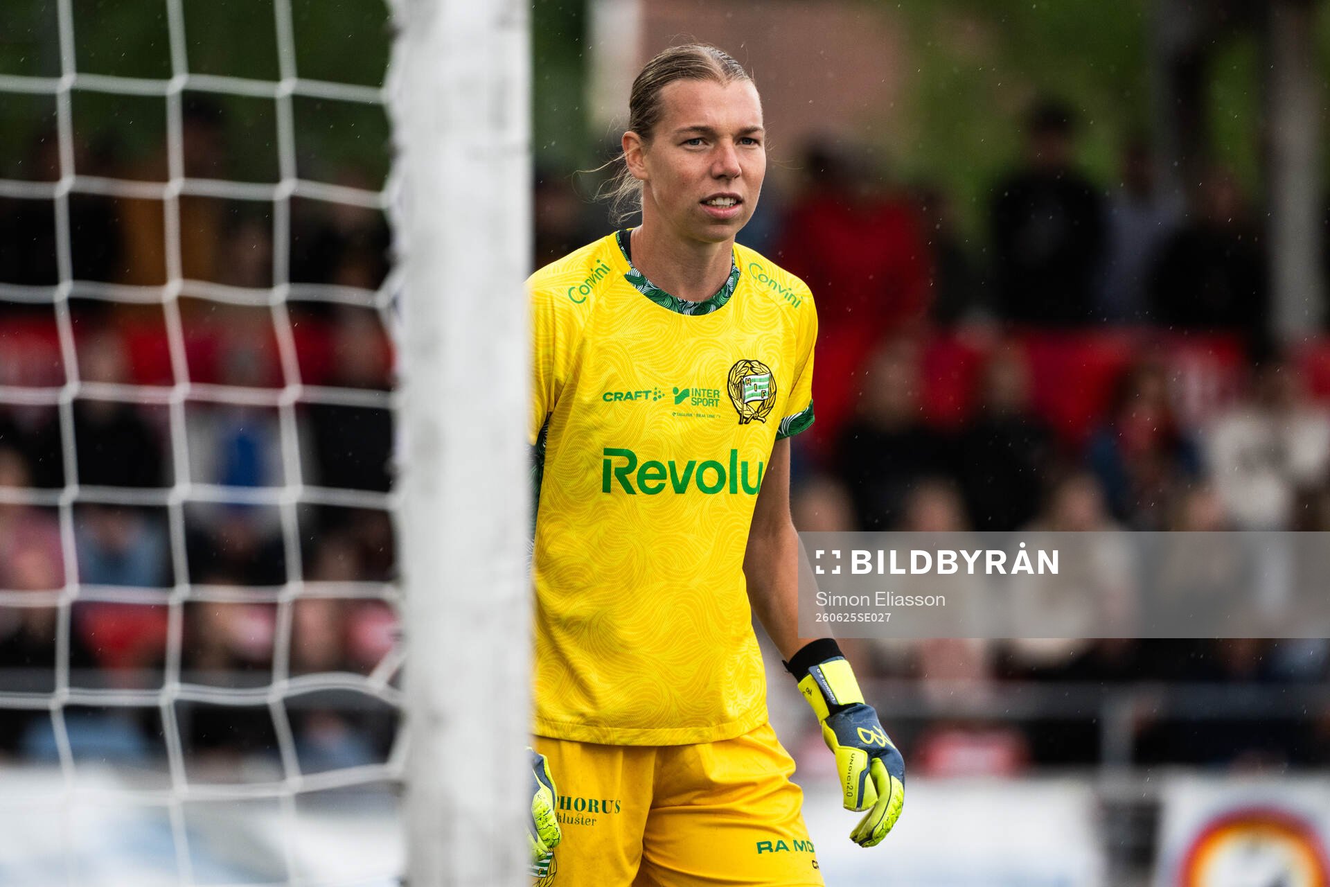 Hammarbys målvakt Melina Loeck