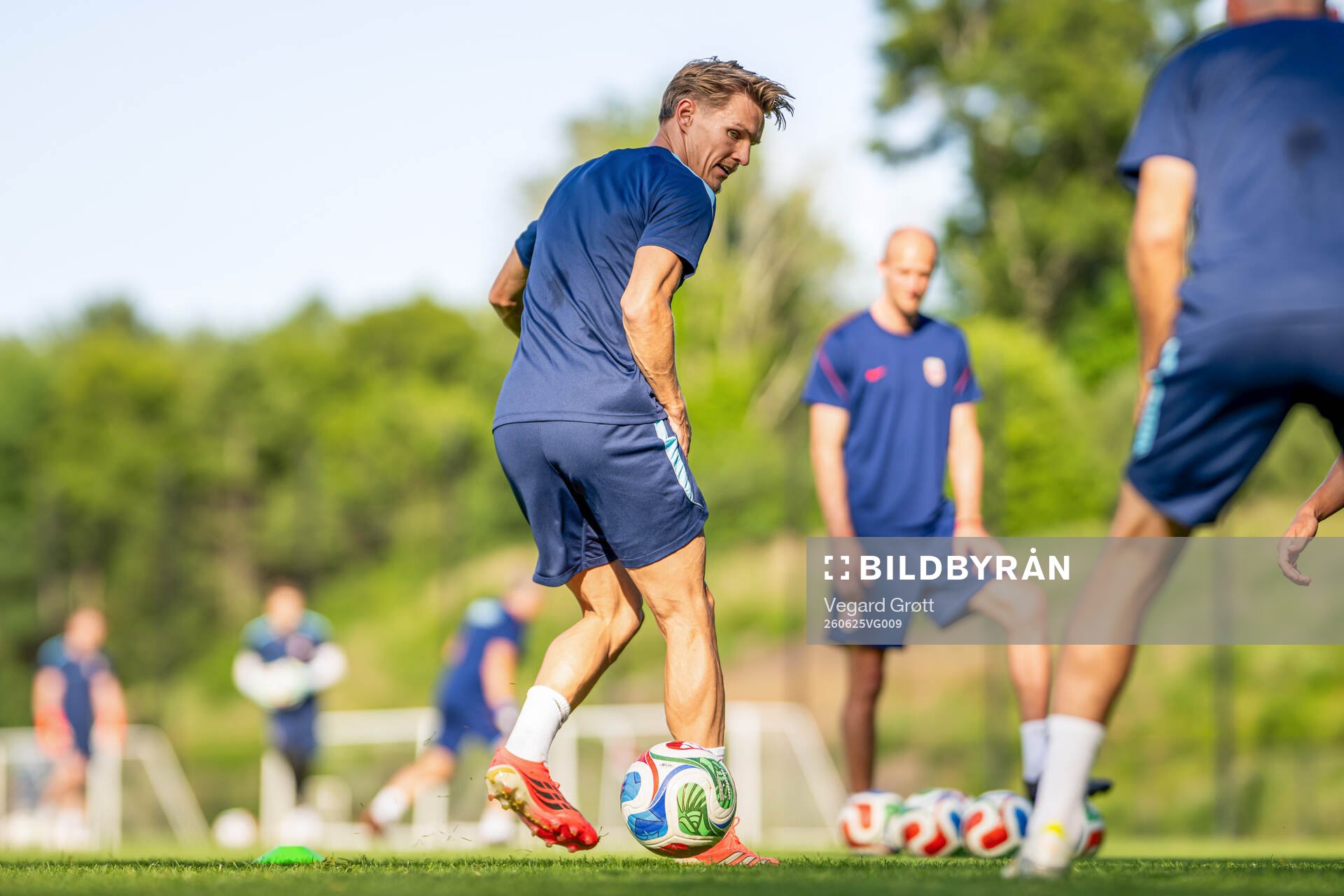 Martin Ødegaard of the Norwegian national football team at