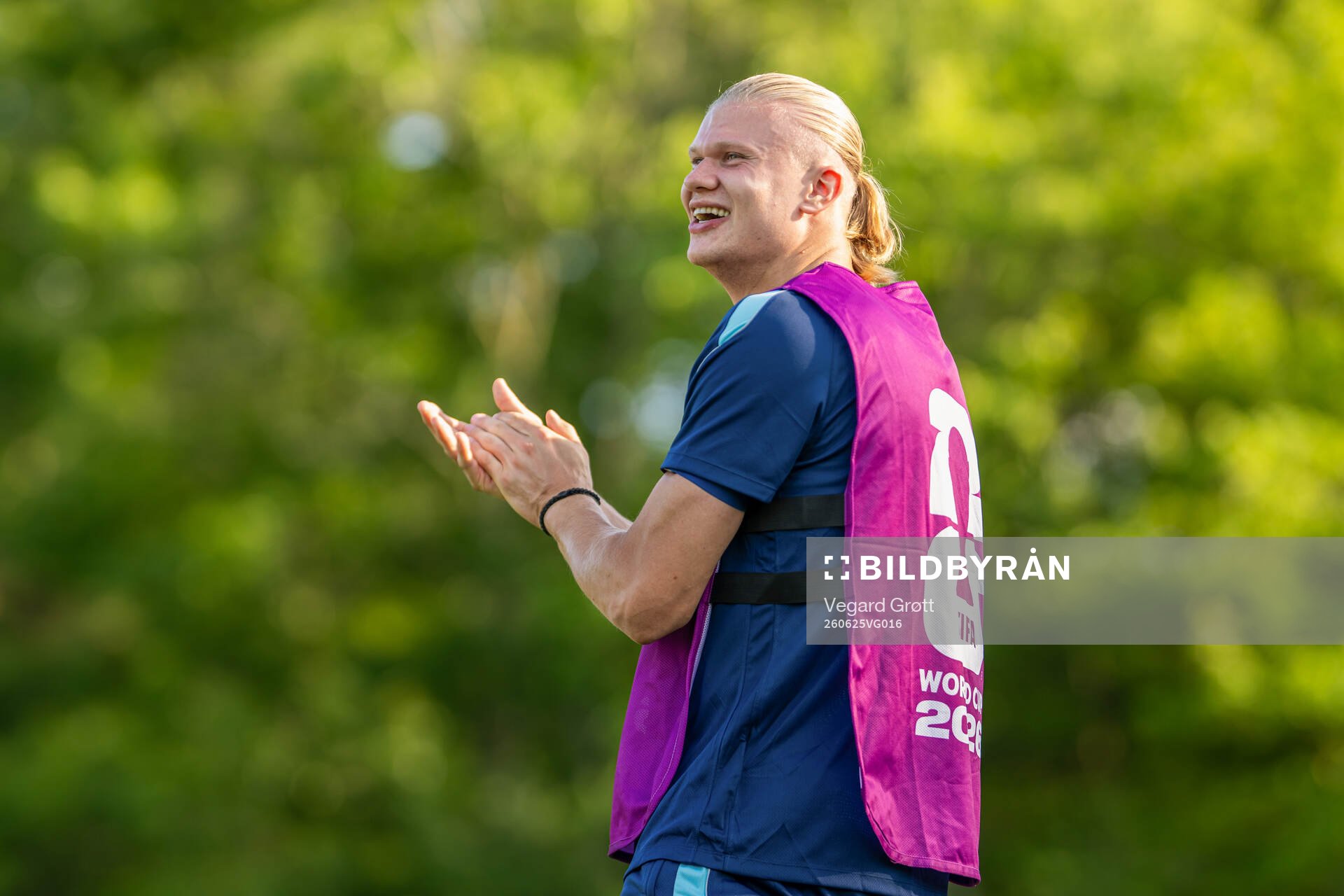 Erling Braut Haaland of the Norwegian national football