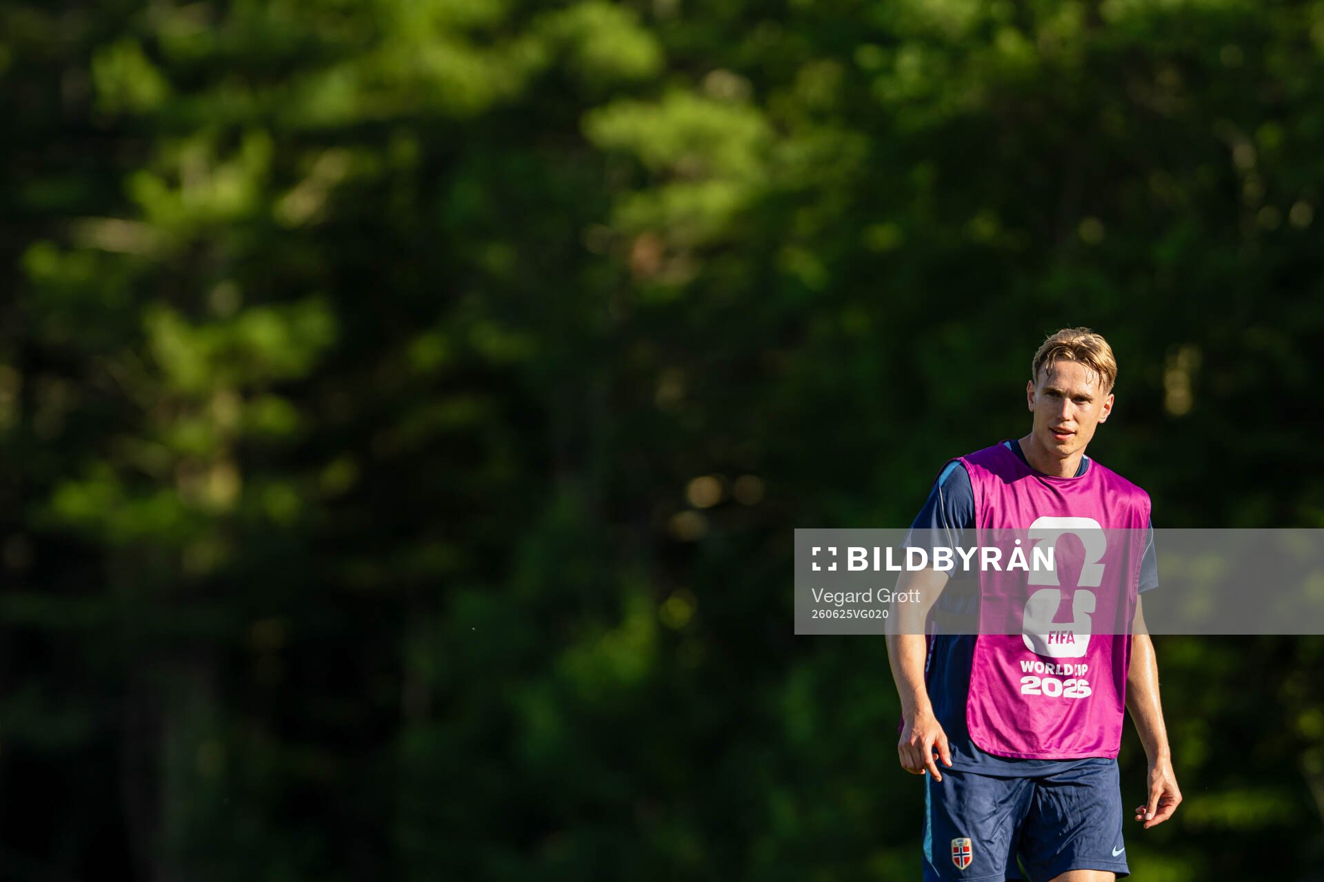 Torbjørn Lysaker Heggem of the Norwegian national football