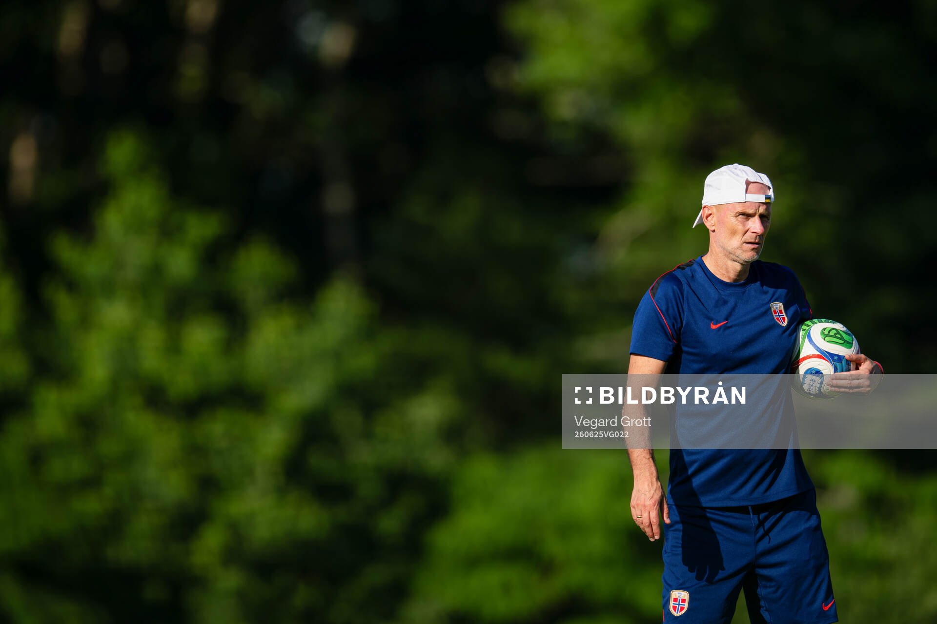 Ståle Solbakken, head coach of the Norwegian national