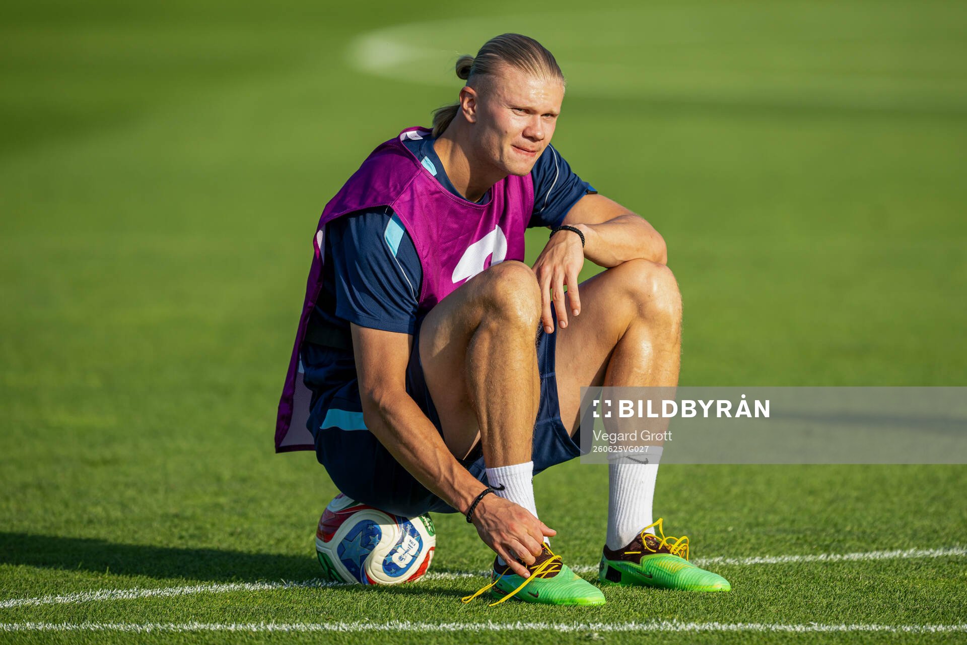 Erling Braut Haaland of the Norwegian national football