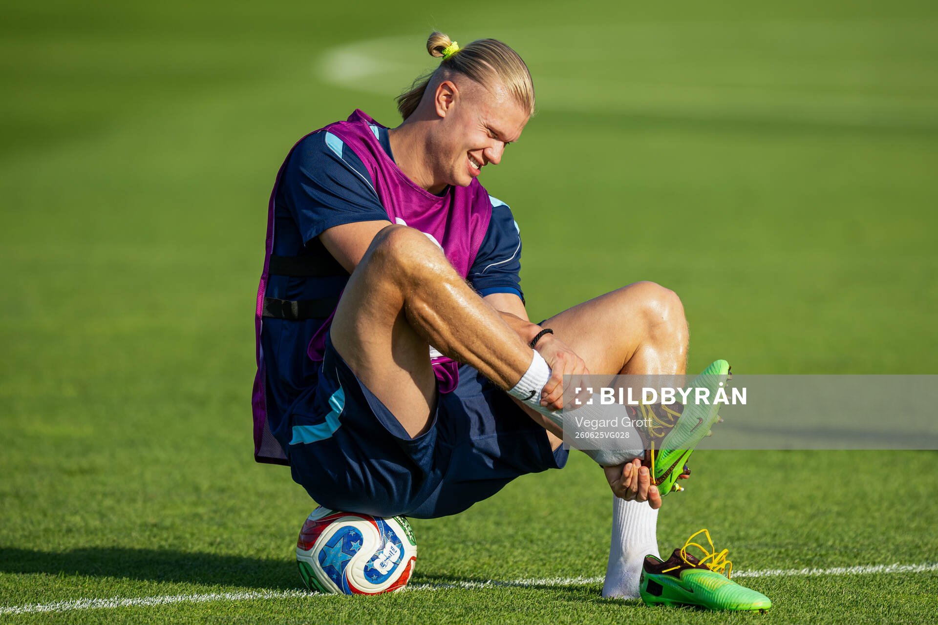 Erling Braut Haaland of the Norwegian national football