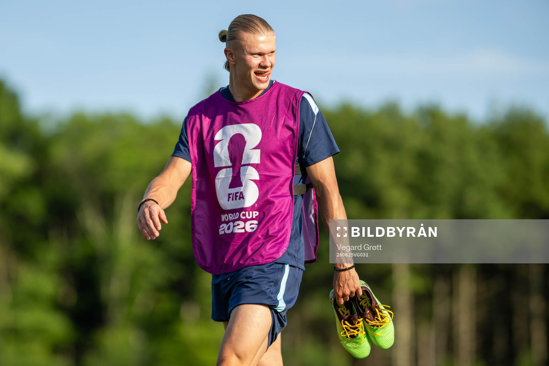 Erling Braut Haaland of the Norwegian national football