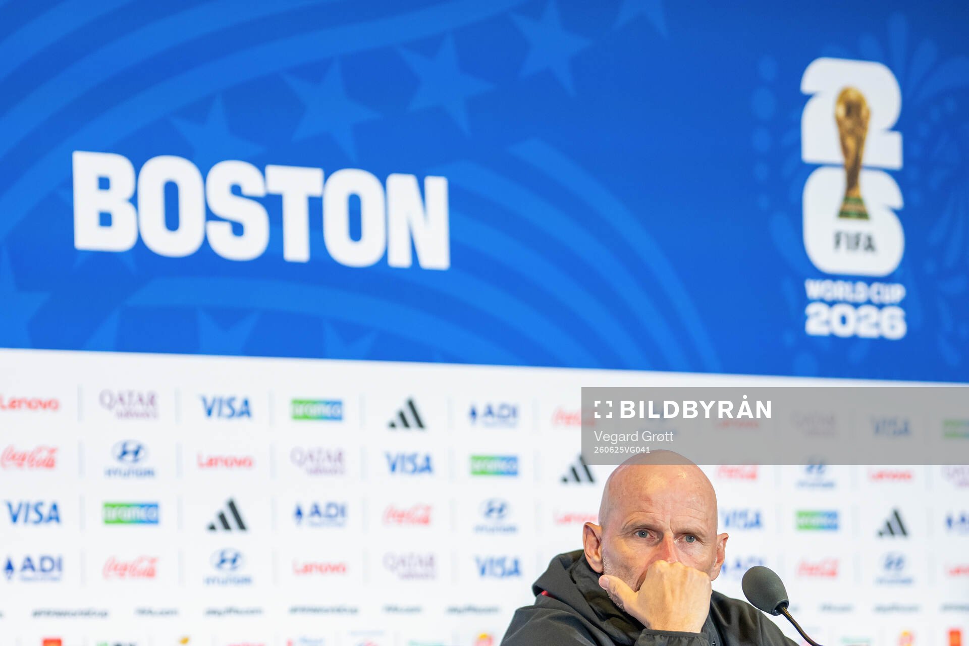Ståle Solbakken, head coach of the Norwegian national
