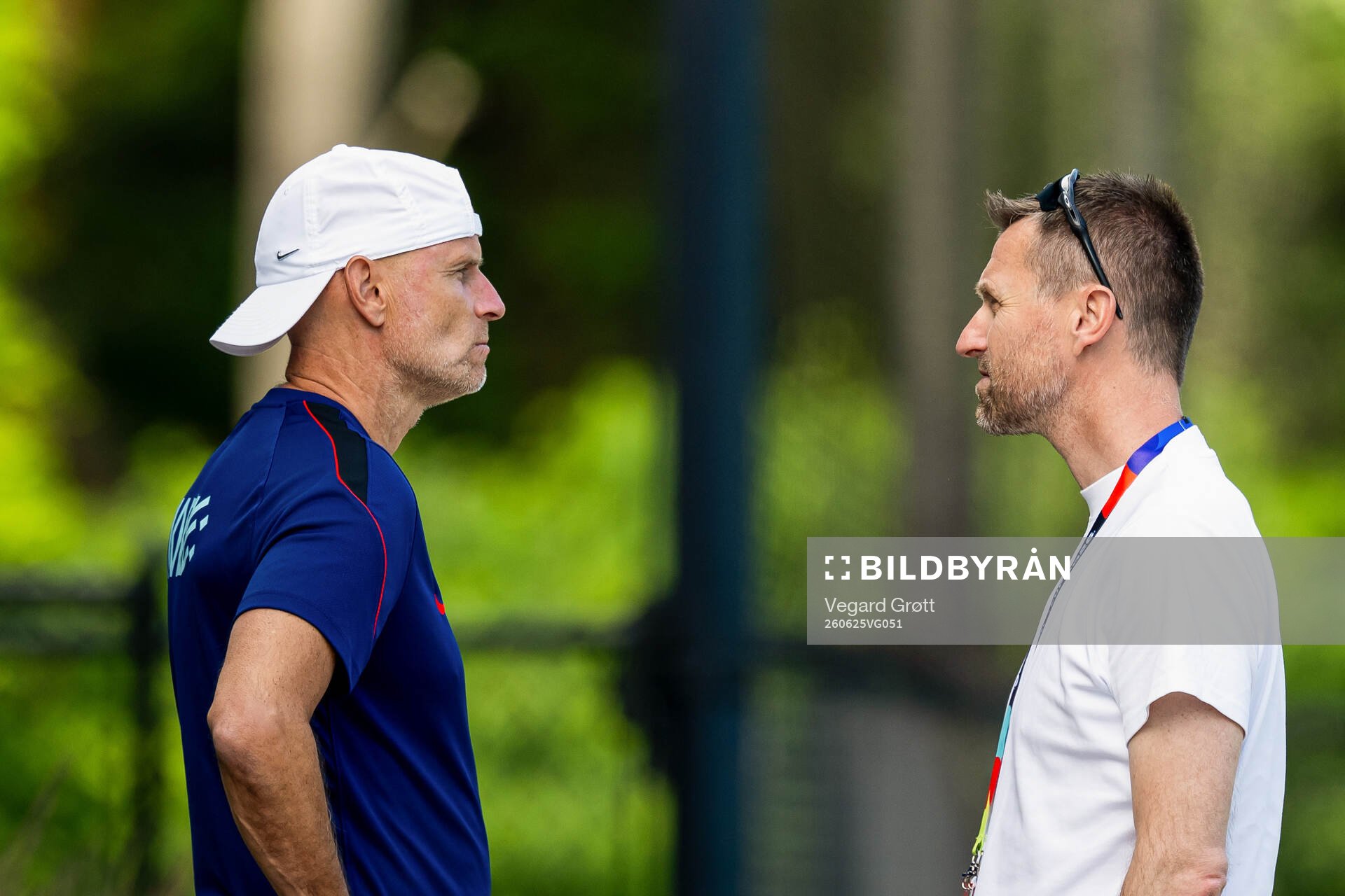 Ståle Solbakken, head coach of the Norwegian national