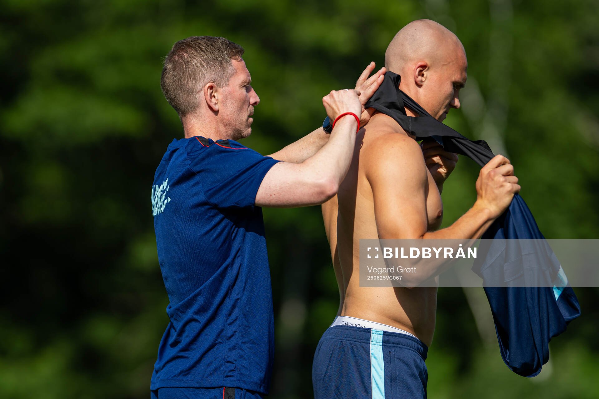 Bjørn Vidar Stenersen, fitness coach of the Norwegian