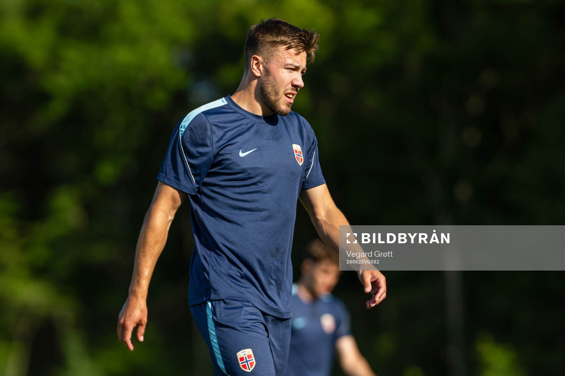 Fredrik André Bjørkan of the Norwegian national football