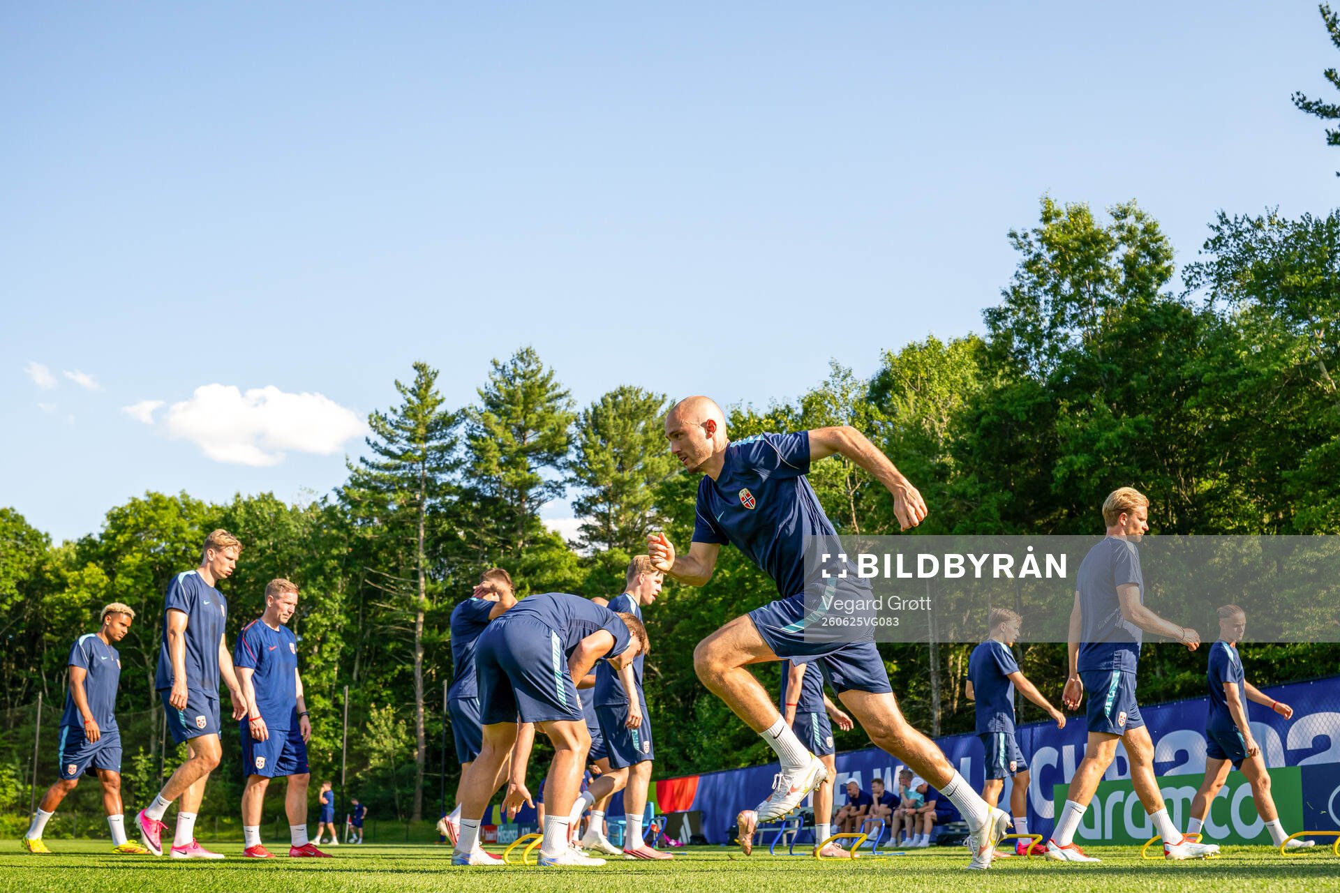 Fredrik Aursnes of the Norwegian national football team at