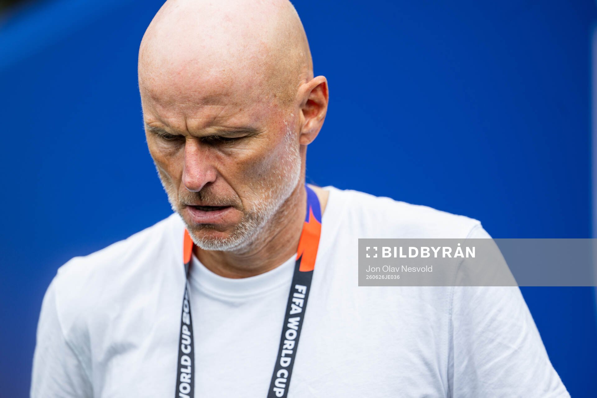 Head coach Ståle Solbakken of Norway