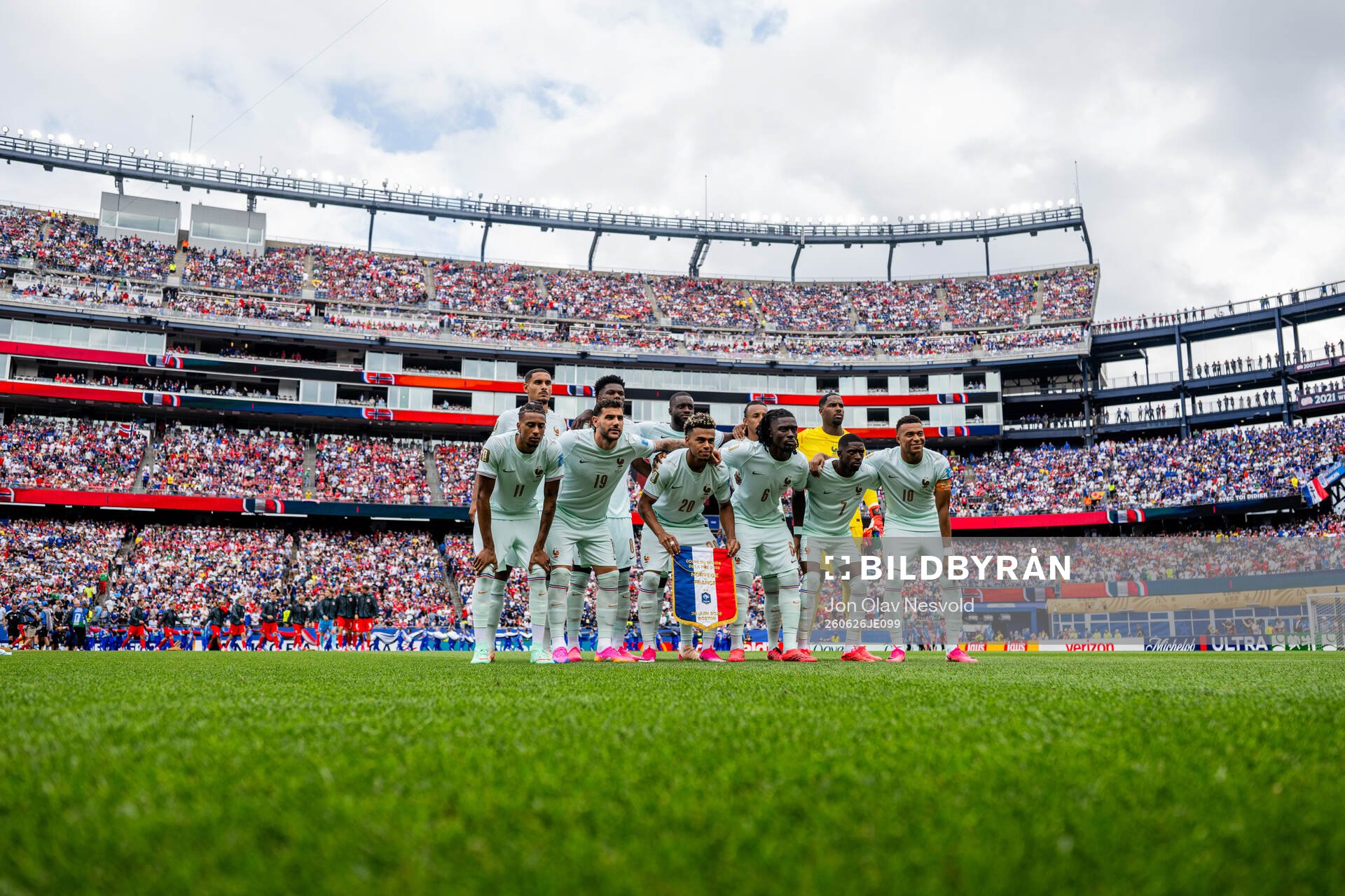 Starting eleven of France