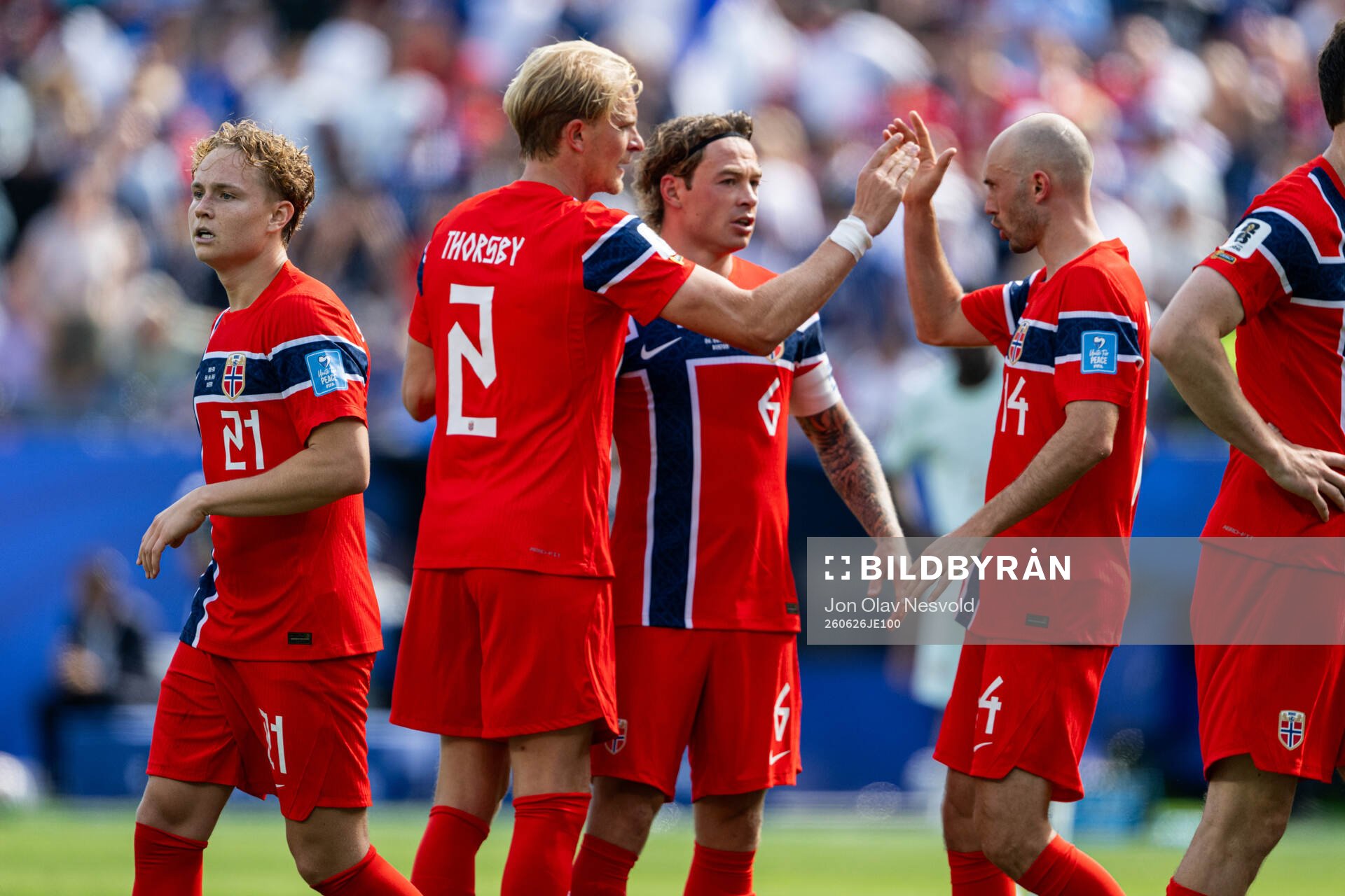 Andreas Schjelderup, Morten Thorsby, Patrick Berg and