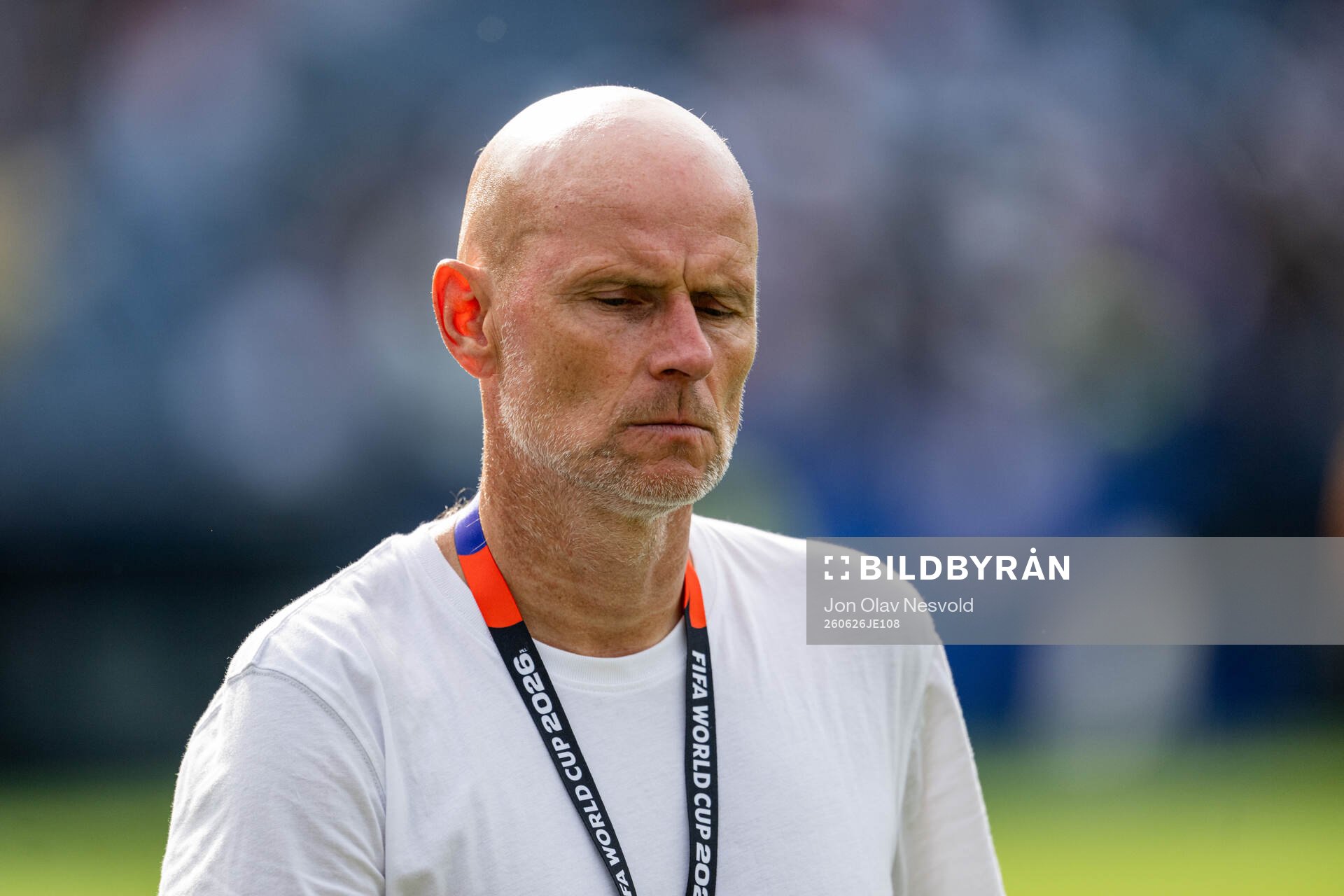 Head coach Ståle Solbakken of Norway