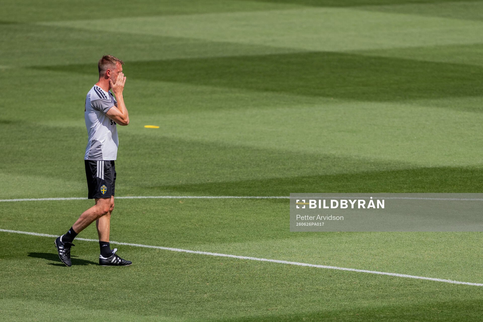 Head coach Graham Potter of the Swedish national football