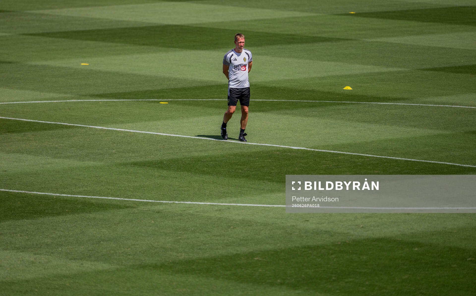 Head coach Graham Potter of the Swedish national football