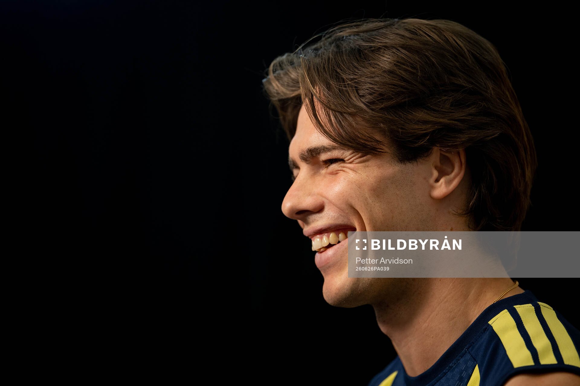 Goalkeeper Jacob Widell Zetterström of the Swedish men's