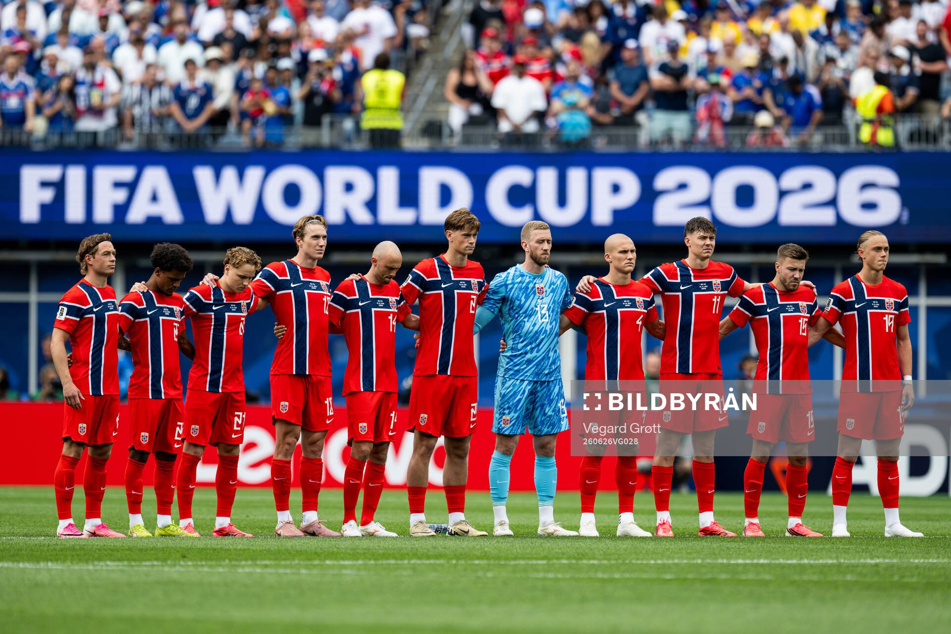 Line-up of Norway
