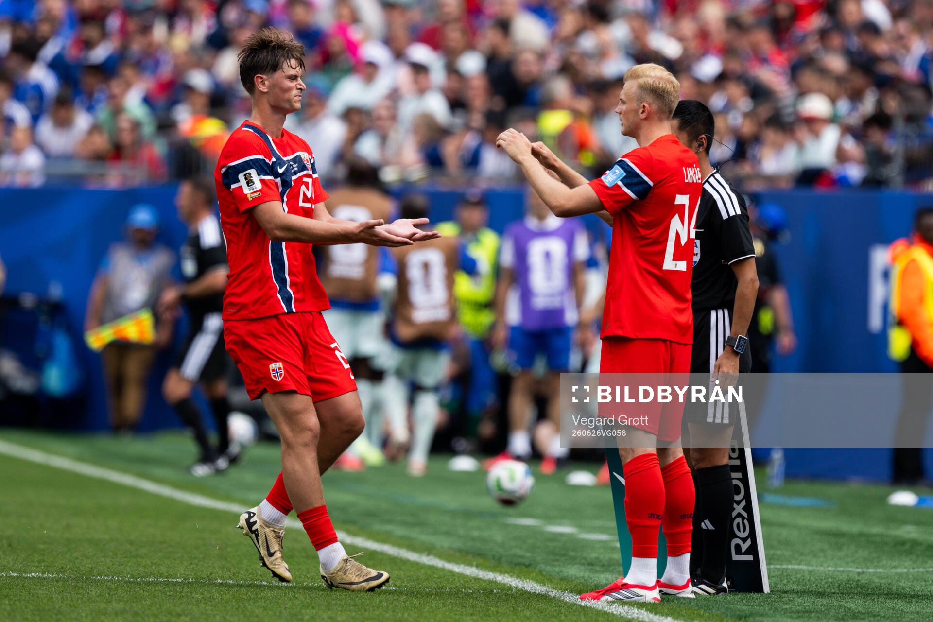 Henrik Falchener and Sondre Langås of Norway