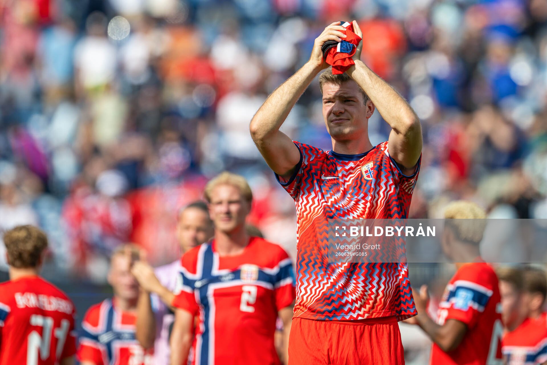 Alexander Sørloth of Norway