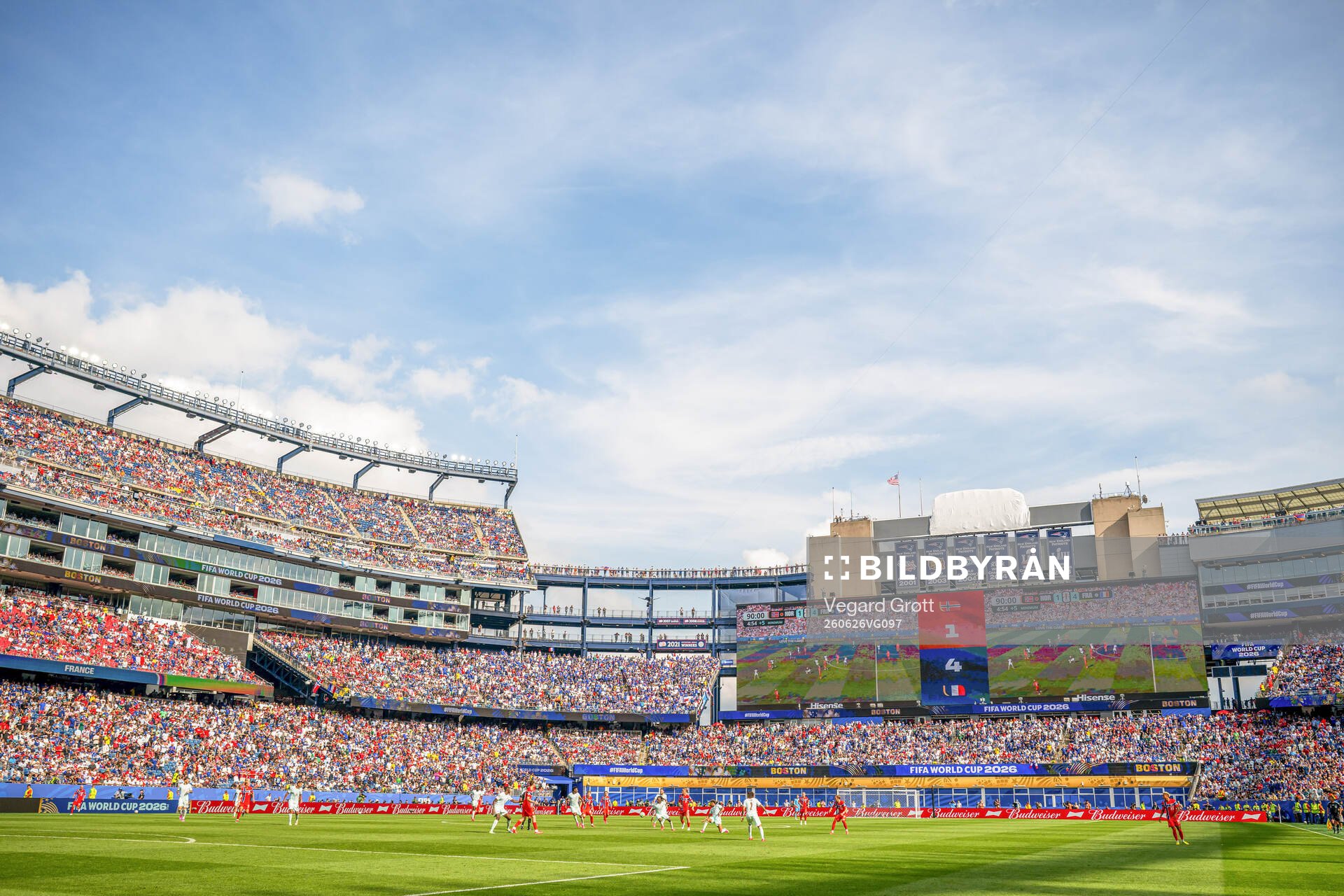 General view of Boston Stadium