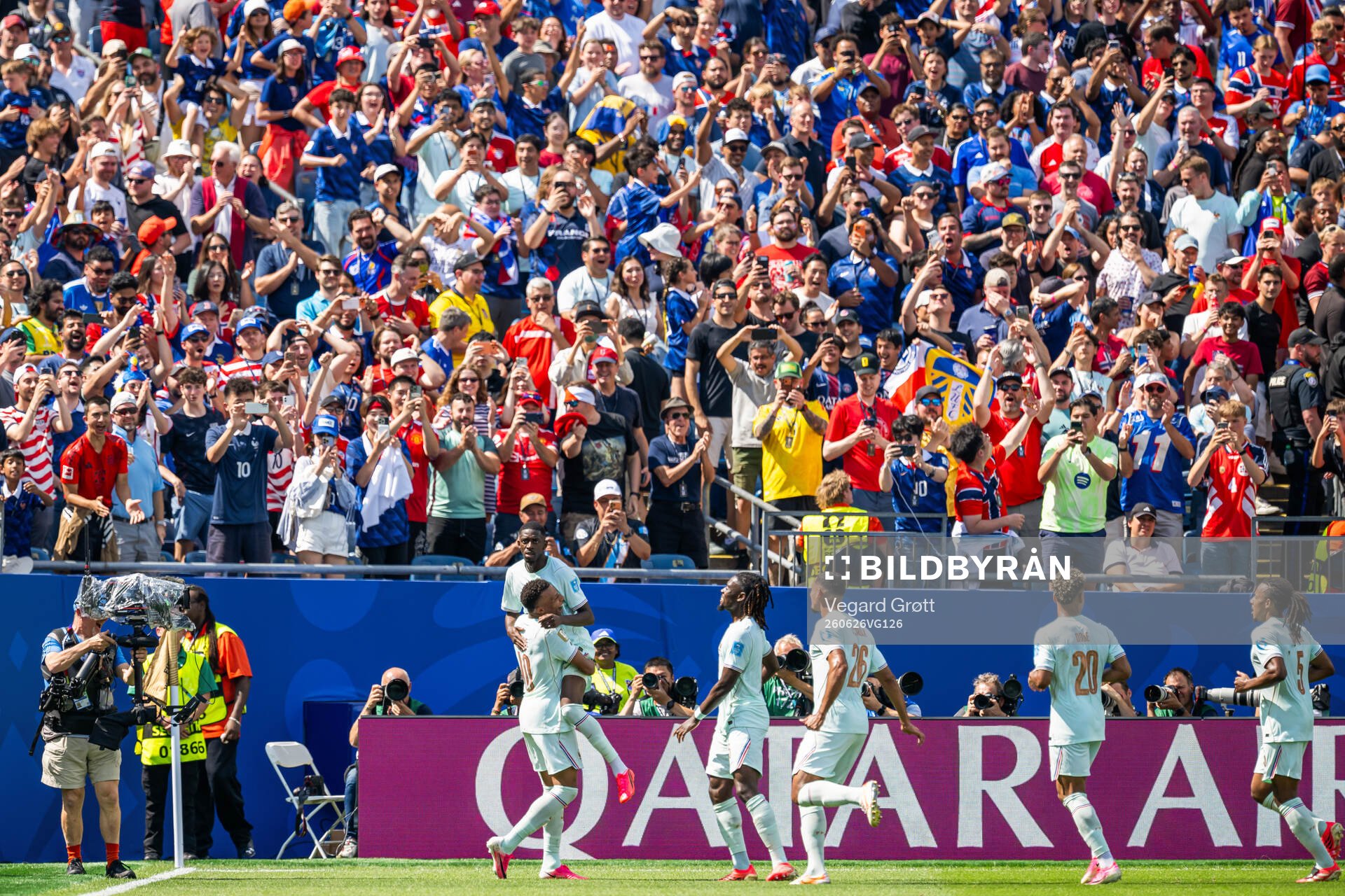 during the FIFA World Cup 2026 group stage football match