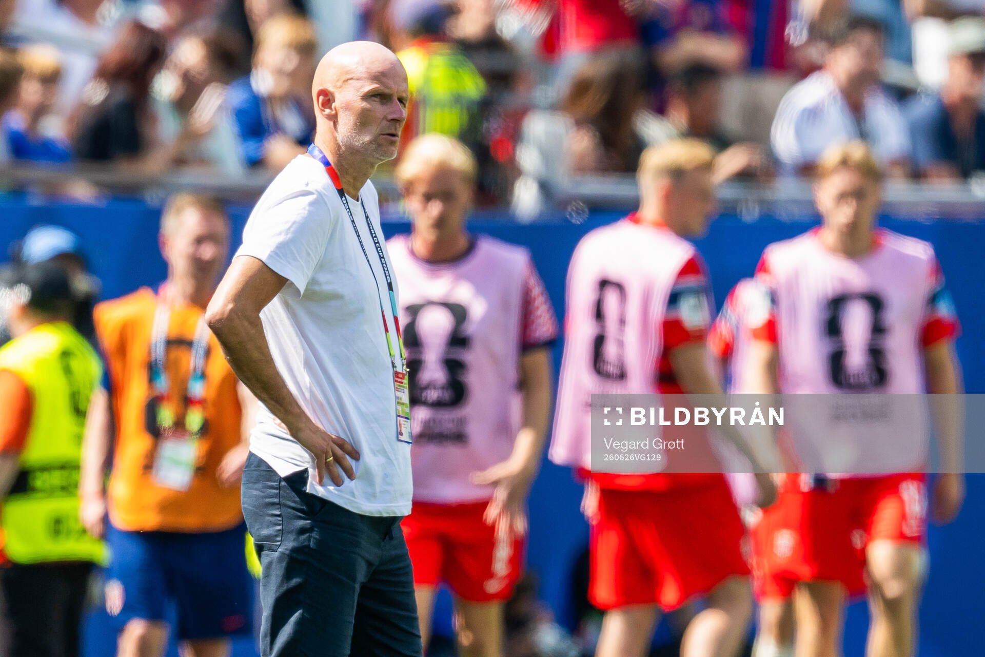 Head coach Ståle Solbakken of Norway